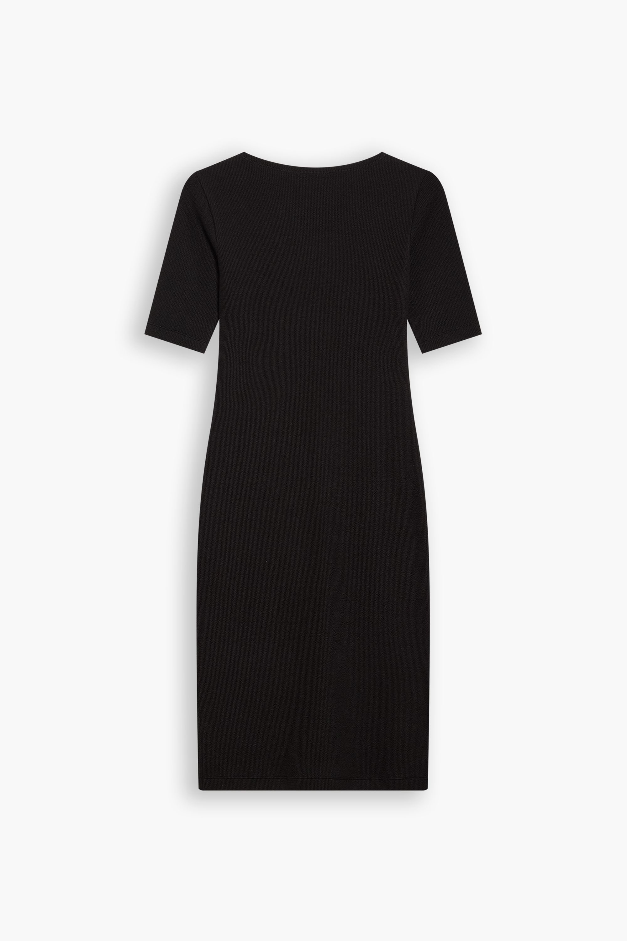 Robe côtelée en maille Lofi, coupe slim