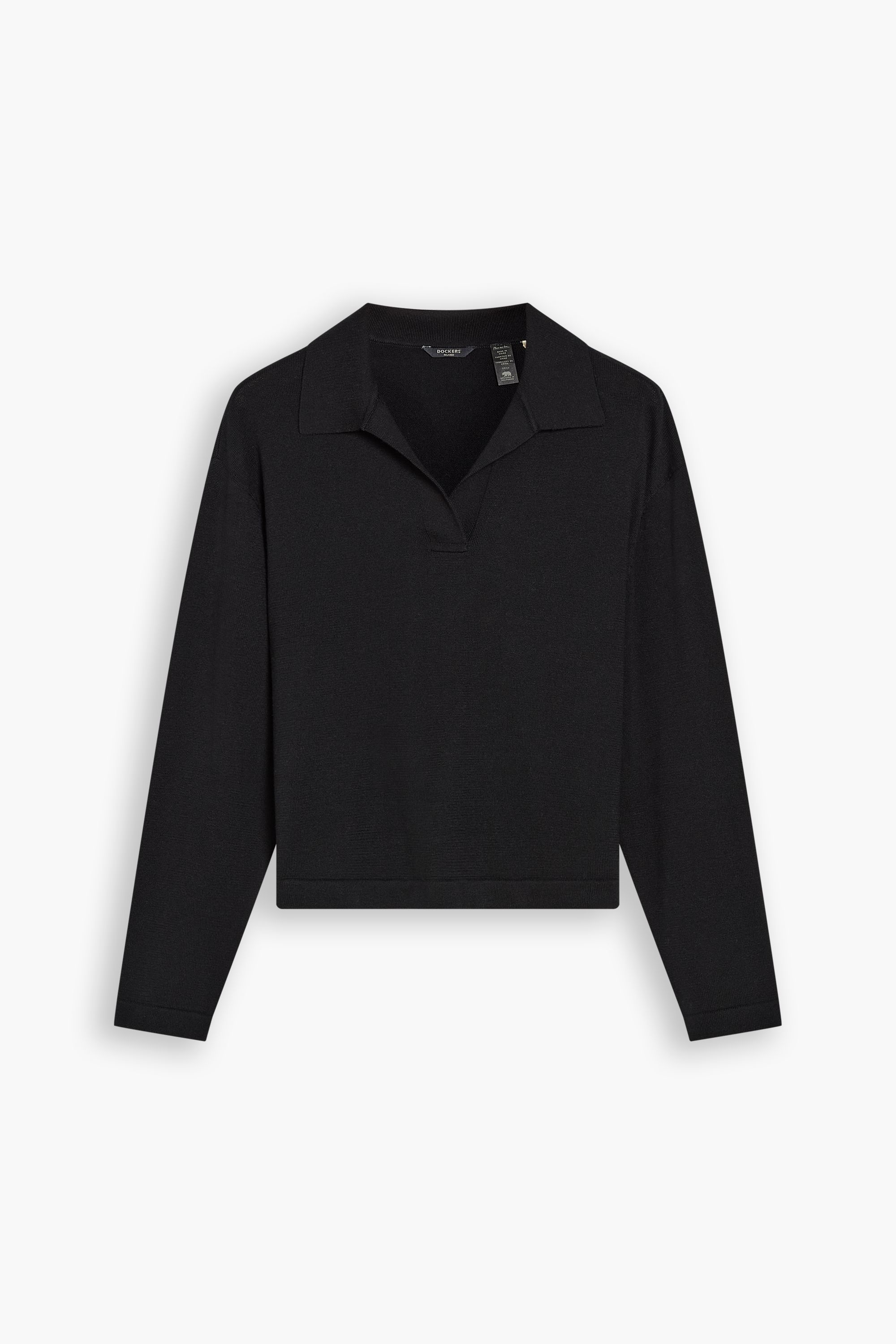 Polo pull, coupe décontractée