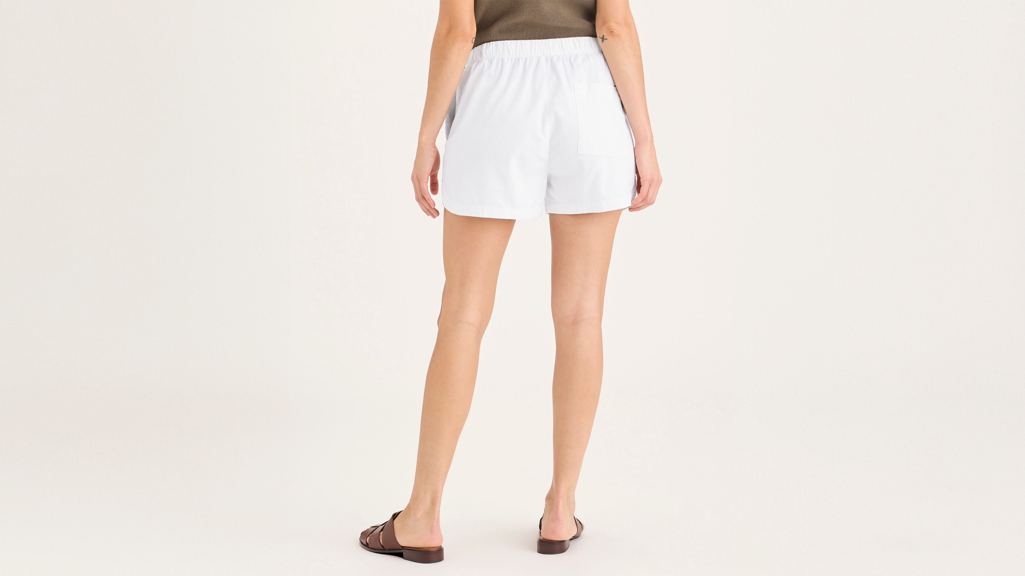 Short à cordon pour femme