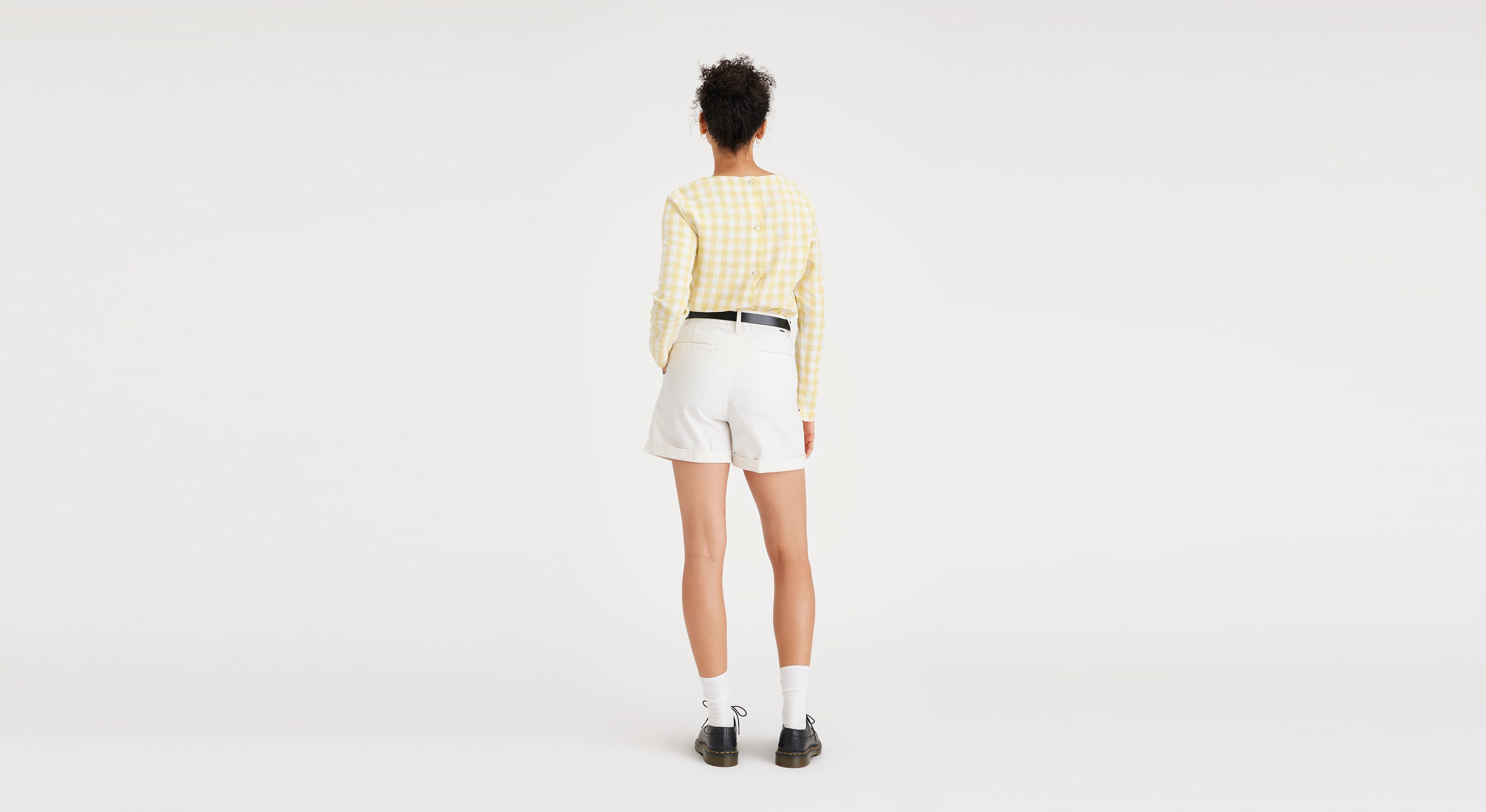 Short chino original pour femme