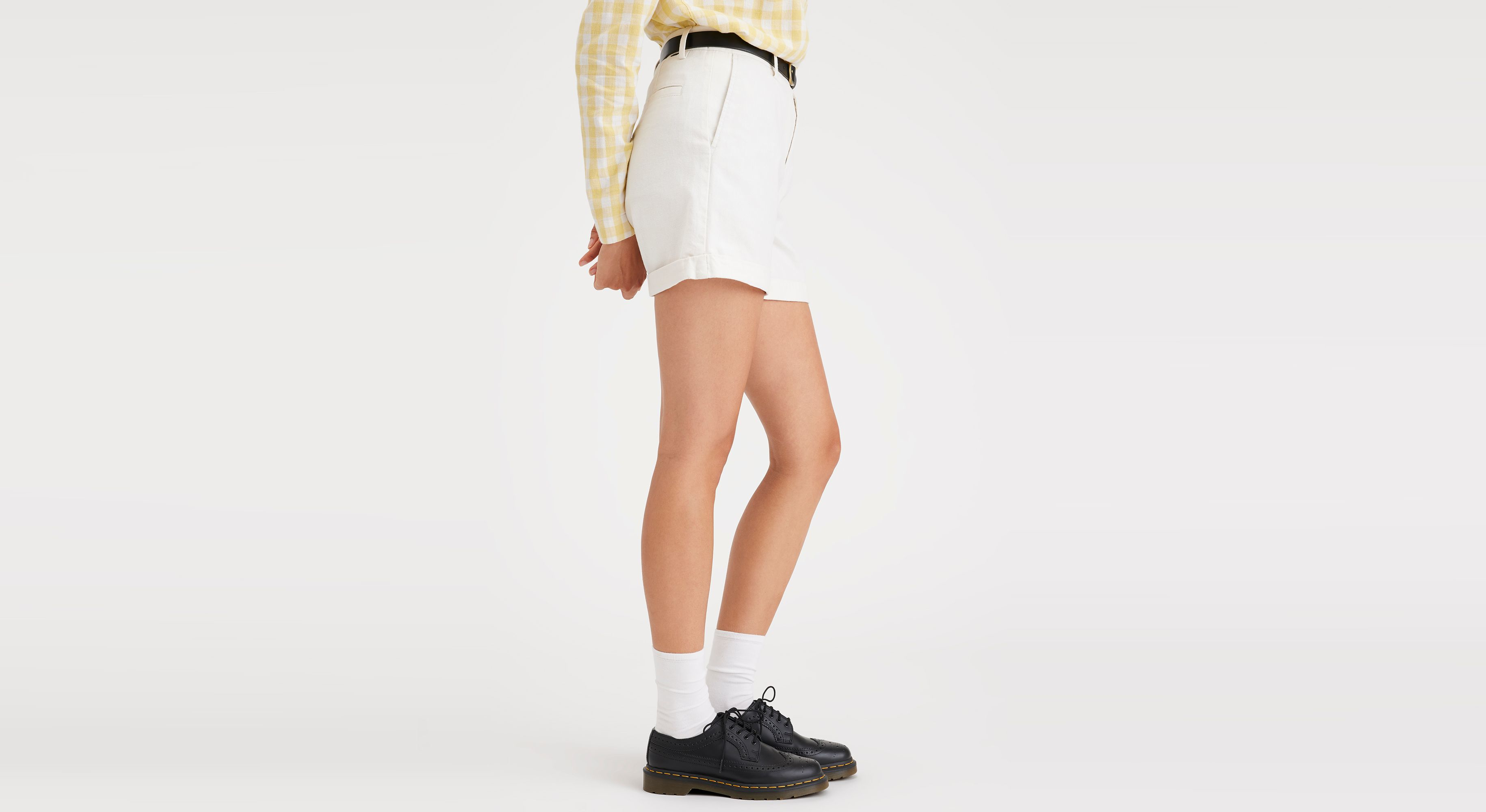 Short chino original pour femme