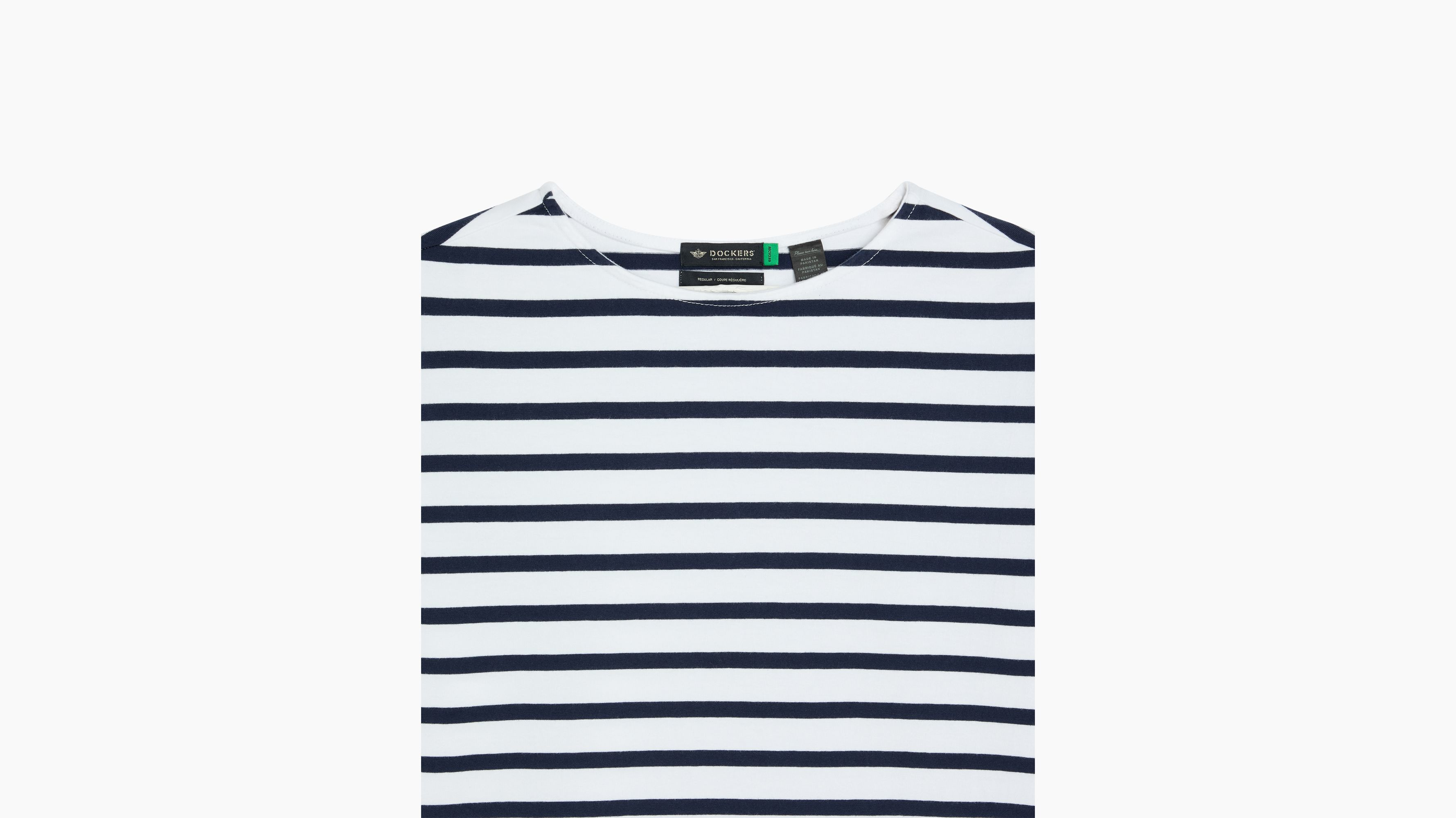 Chemise à col bateau coupe classique pour femme