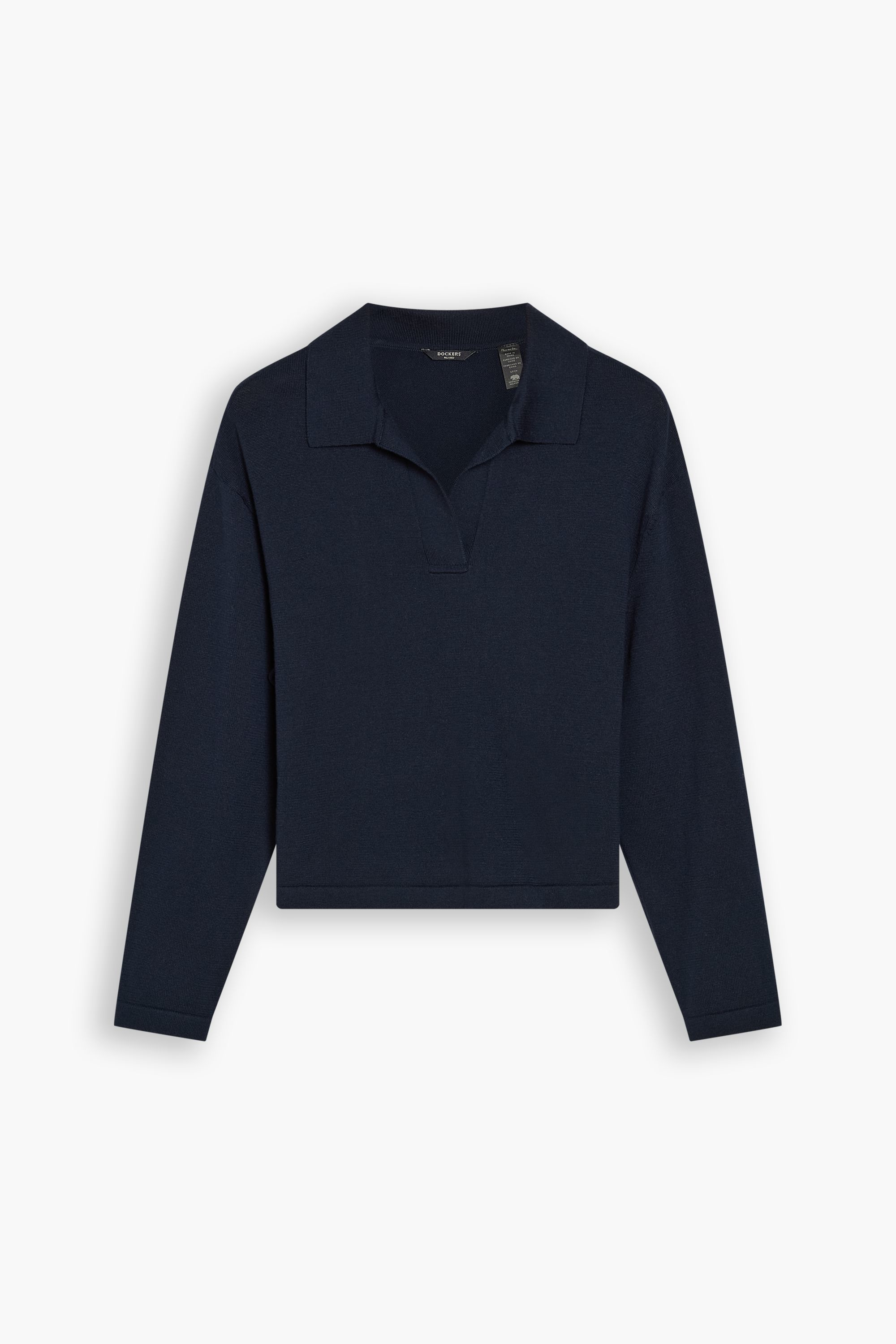 Polo pull, coupe décontractée