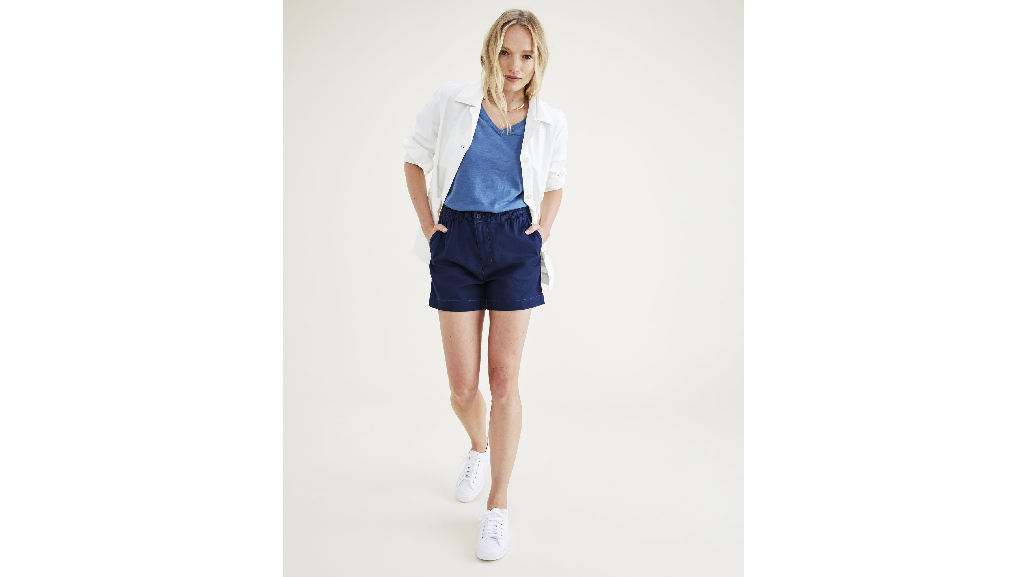 Short à enfiler pour femme