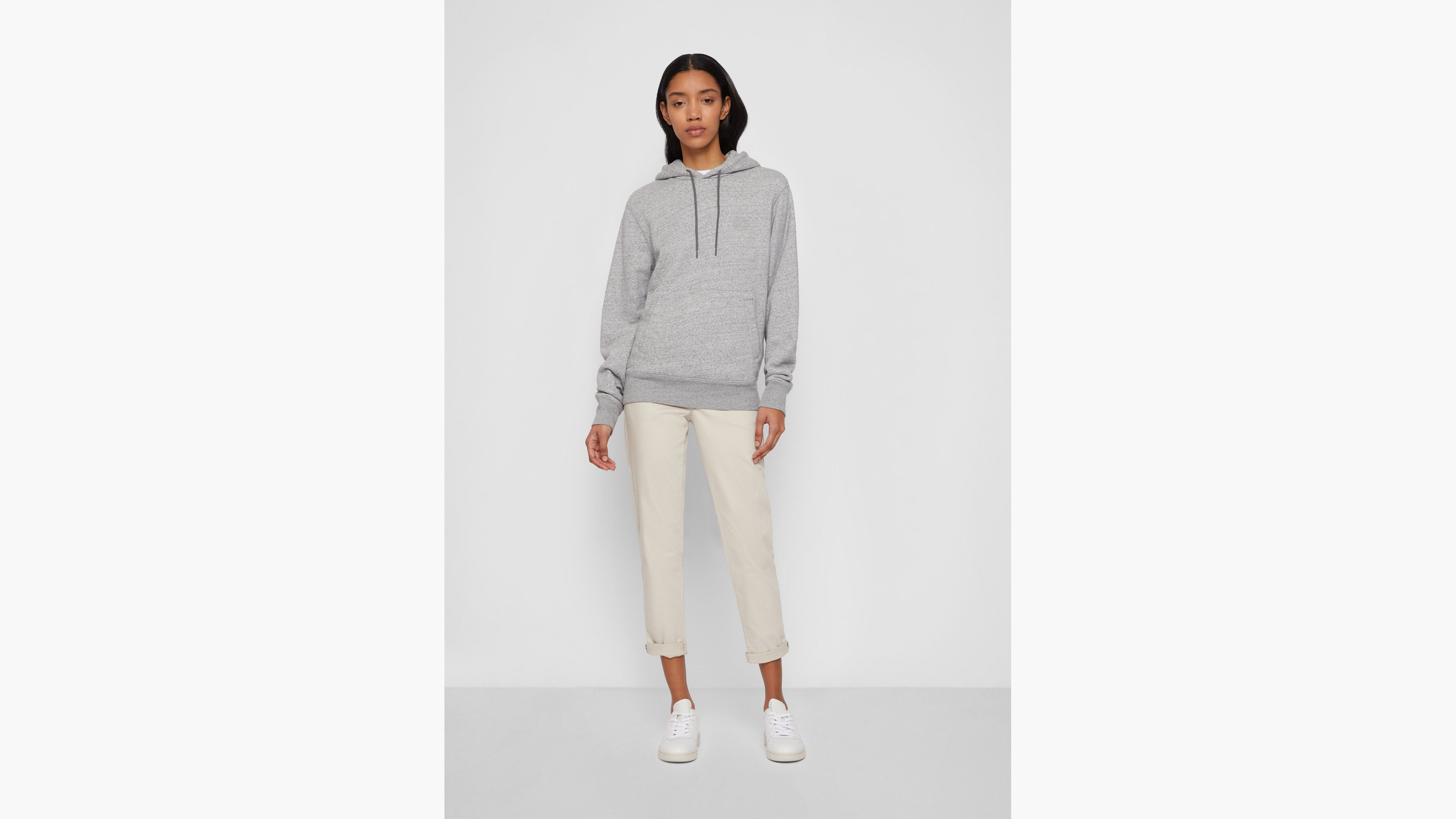 Pantalon chino slim pour femme