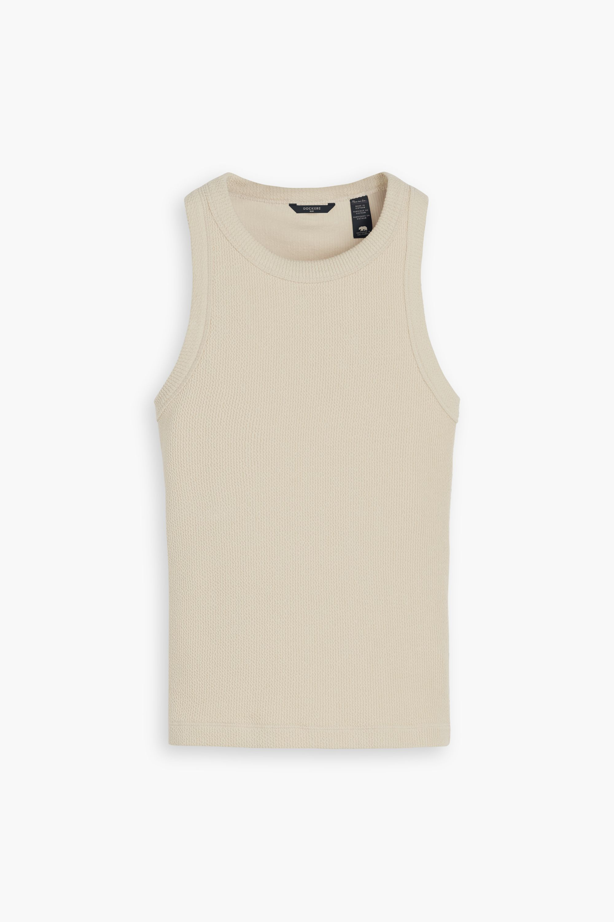 Débardeur en tricot coupe slim pour femme