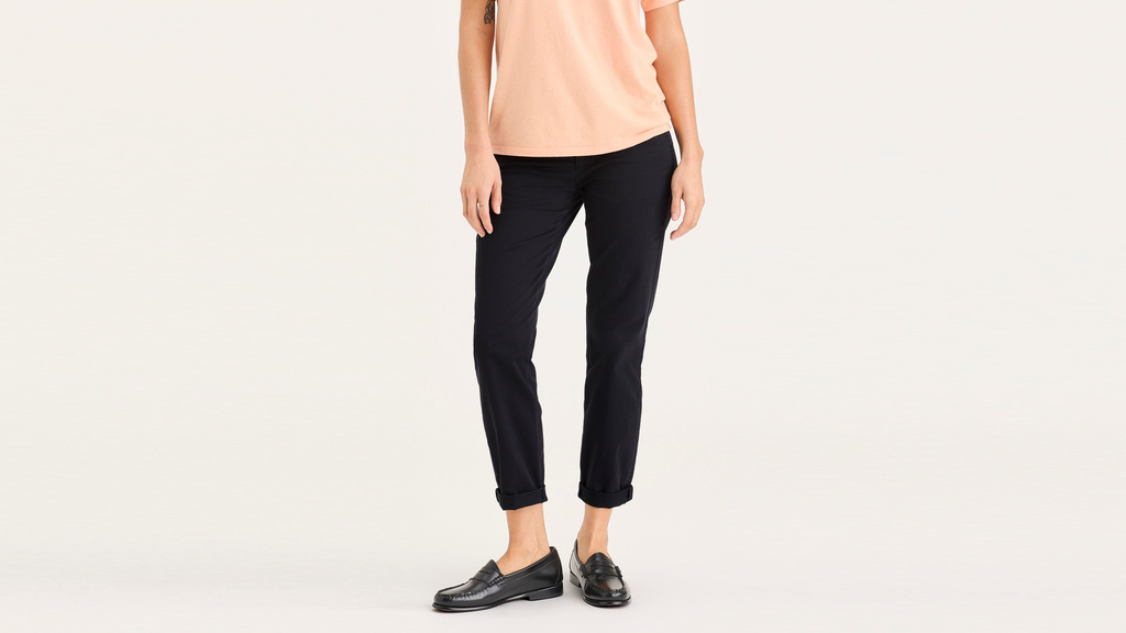 Chino de week-end, coupe slim