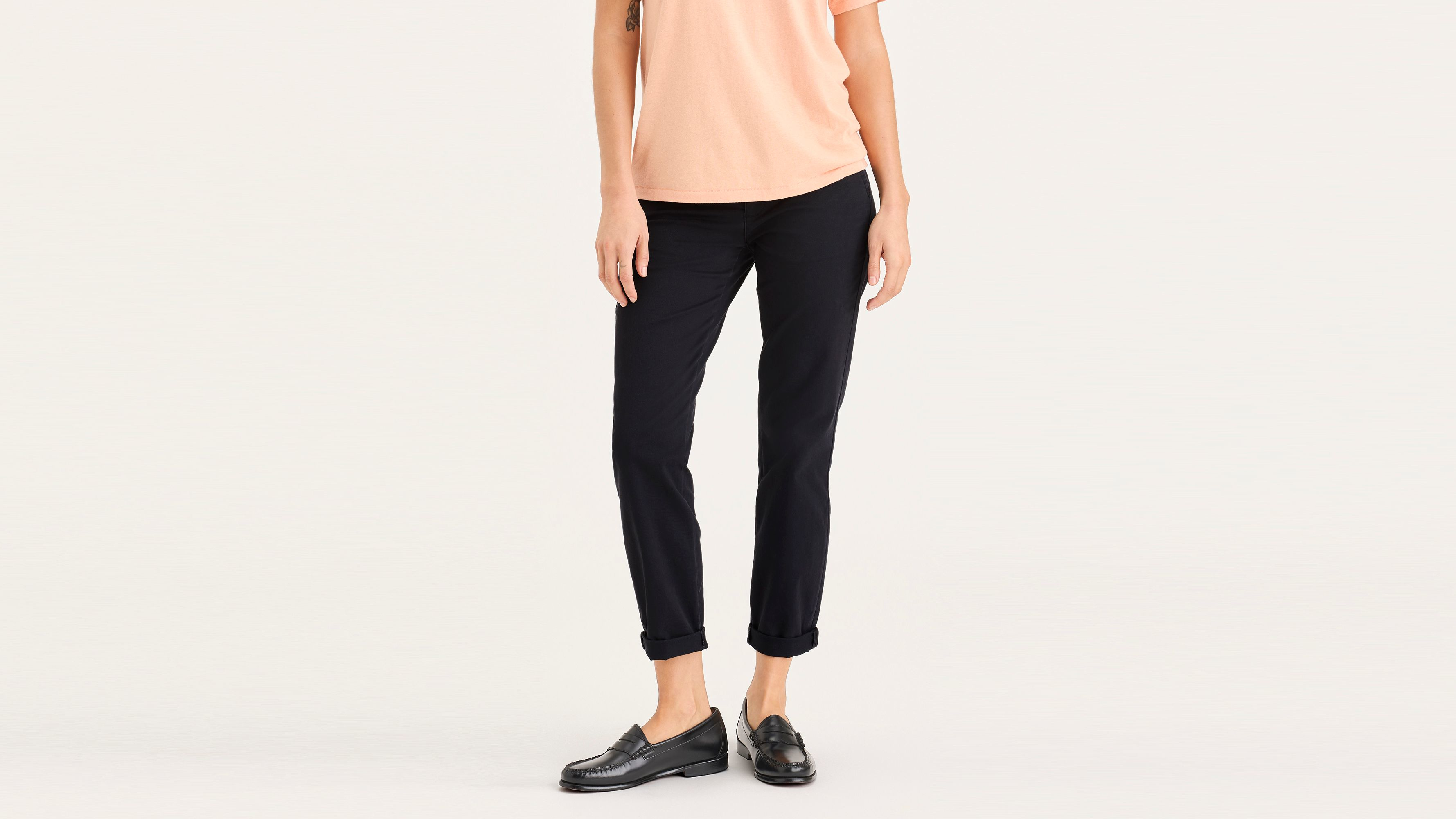 Chino de week-end, coupe slim
