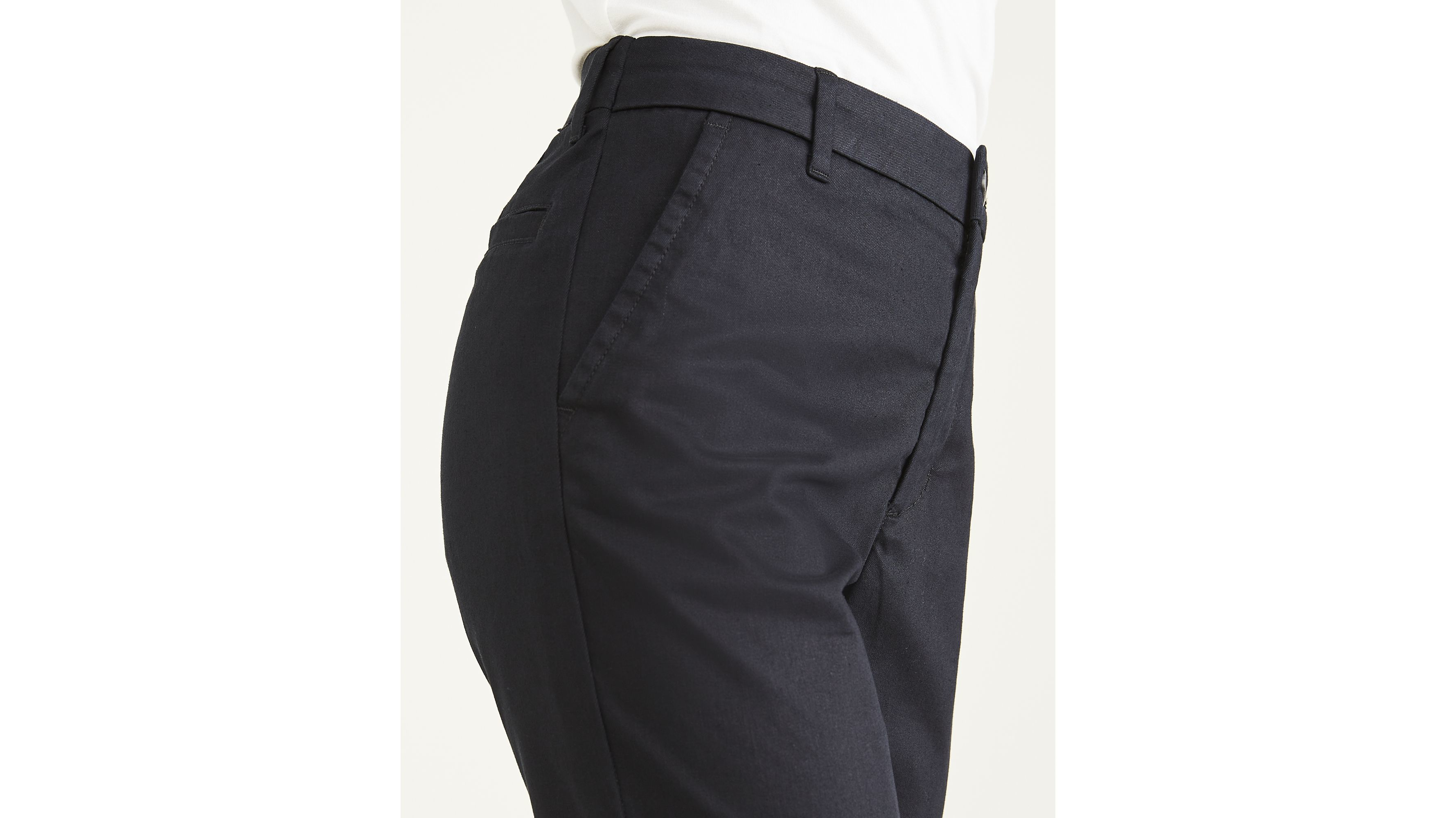 Pantalon chino slim pour femme