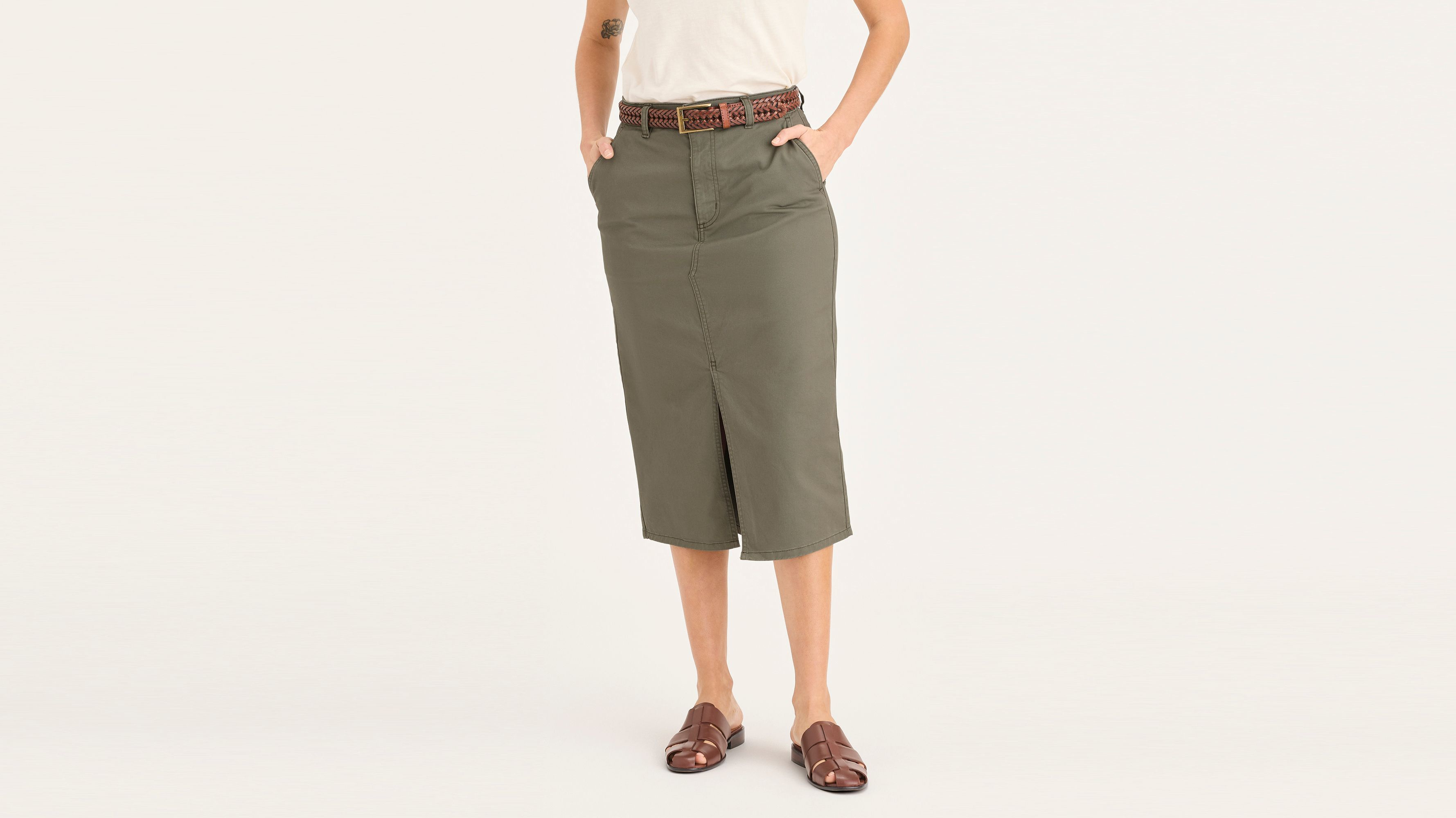 Jupe chino