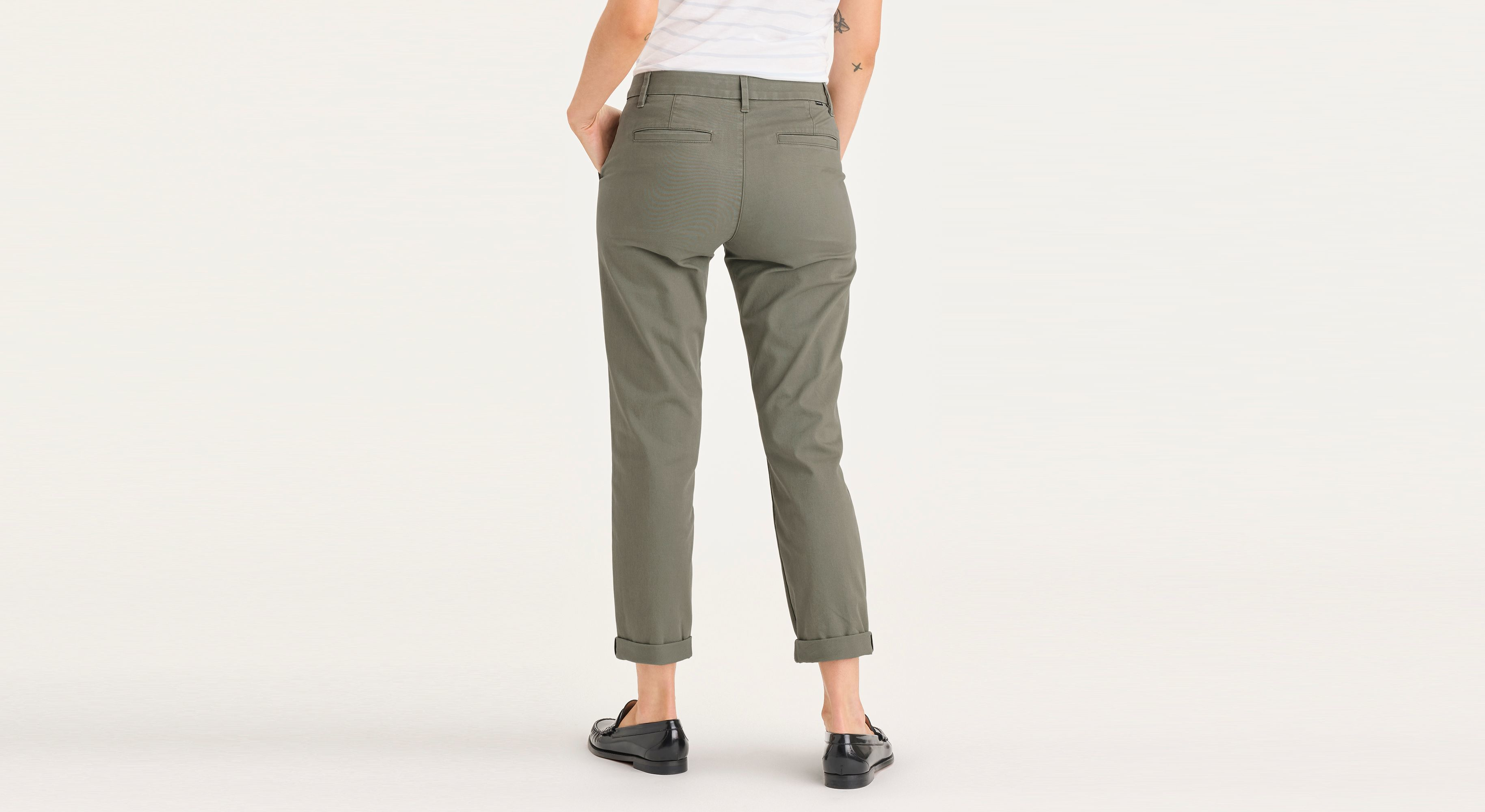 Chino de week-end, coupe slim