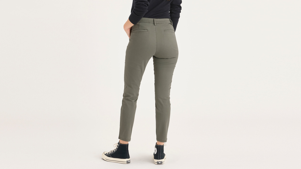 Pantalon chino de week-end, coupe skinny
