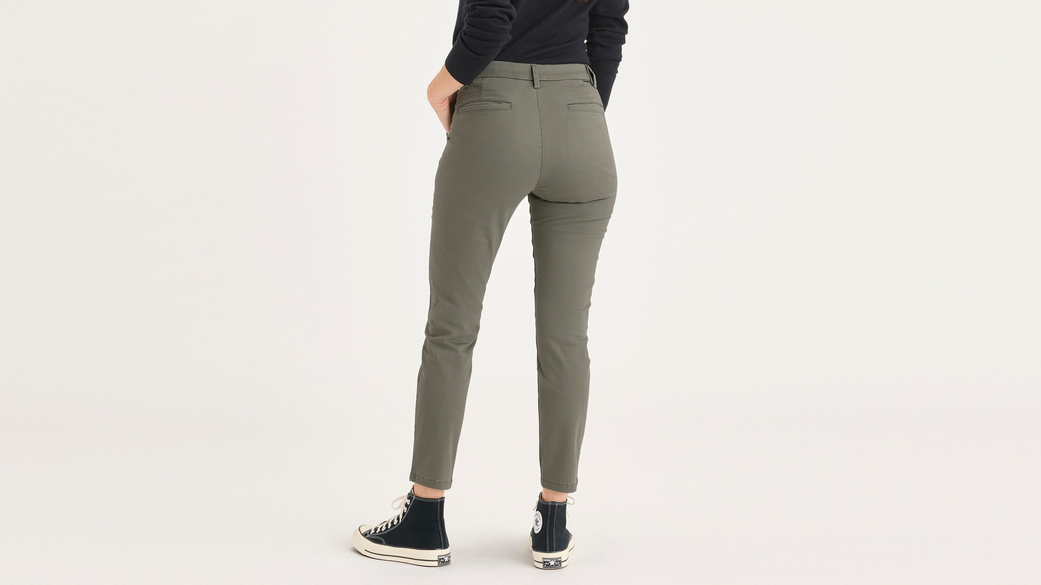 Pantalon chino de week-end, coupe skinny