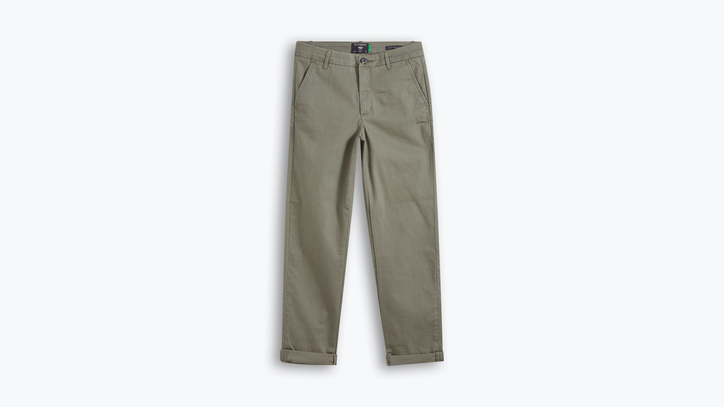 Pantalon chino slim pour femme