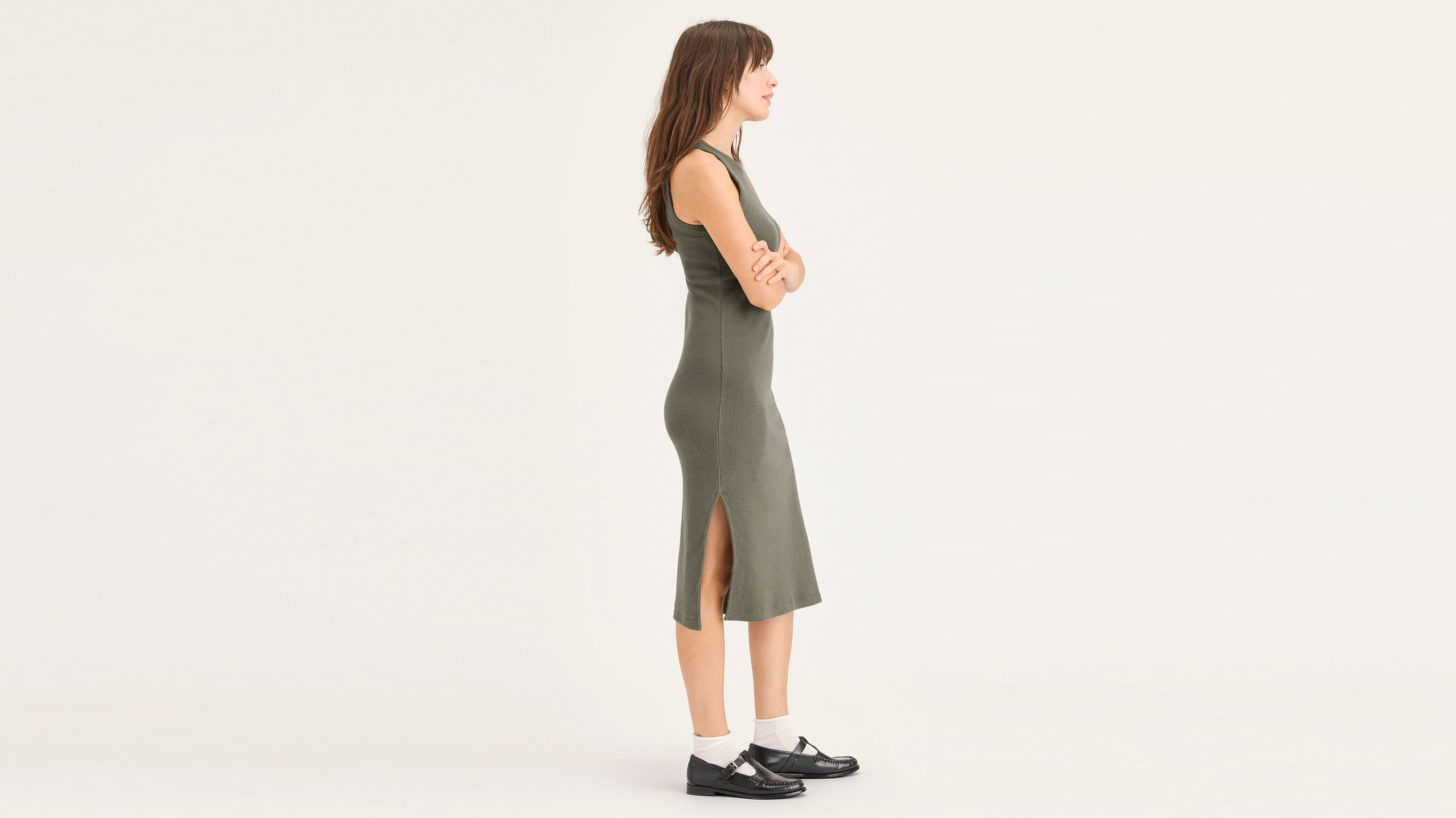 Robe débardeur pour femme