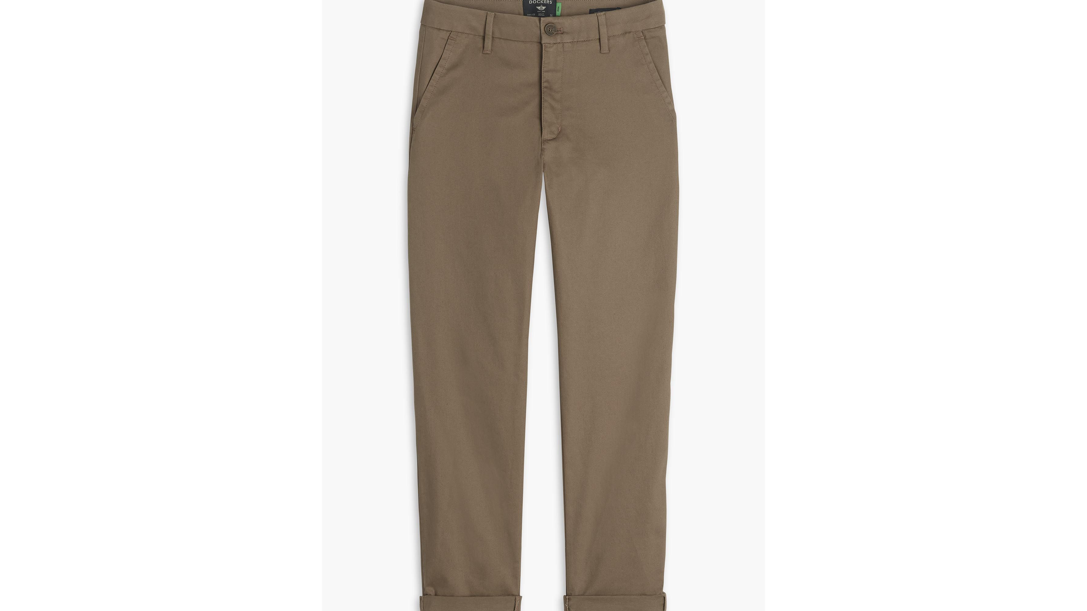Pantalon chino slim pour femme