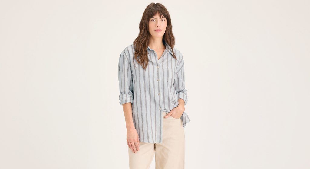 Chemise originale coupe décontractée pour femme