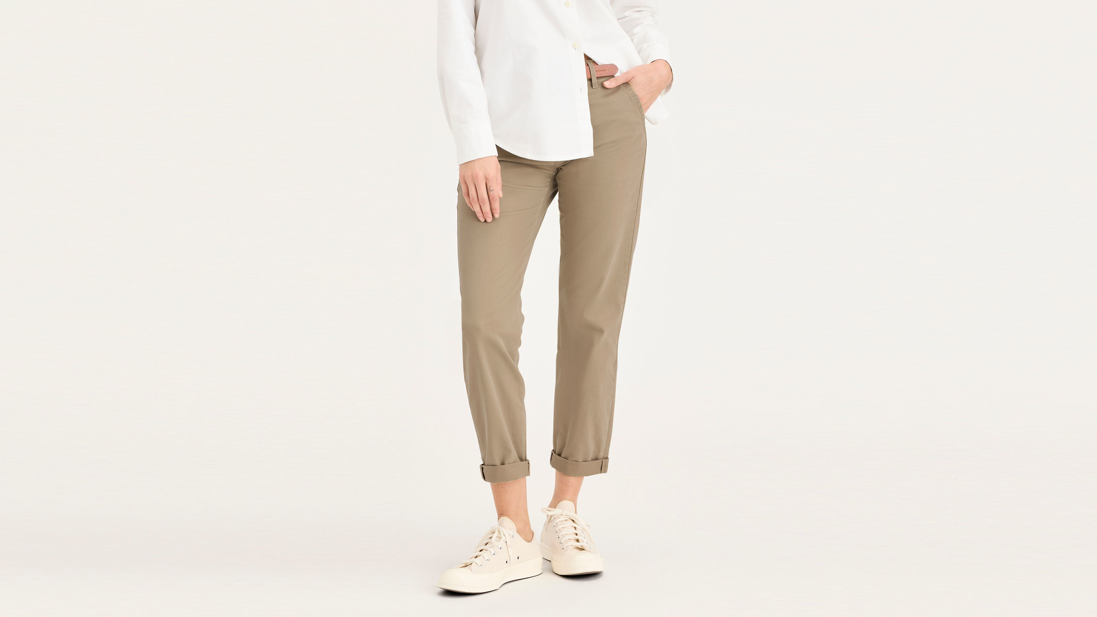 Chino de week-end, coupe slim