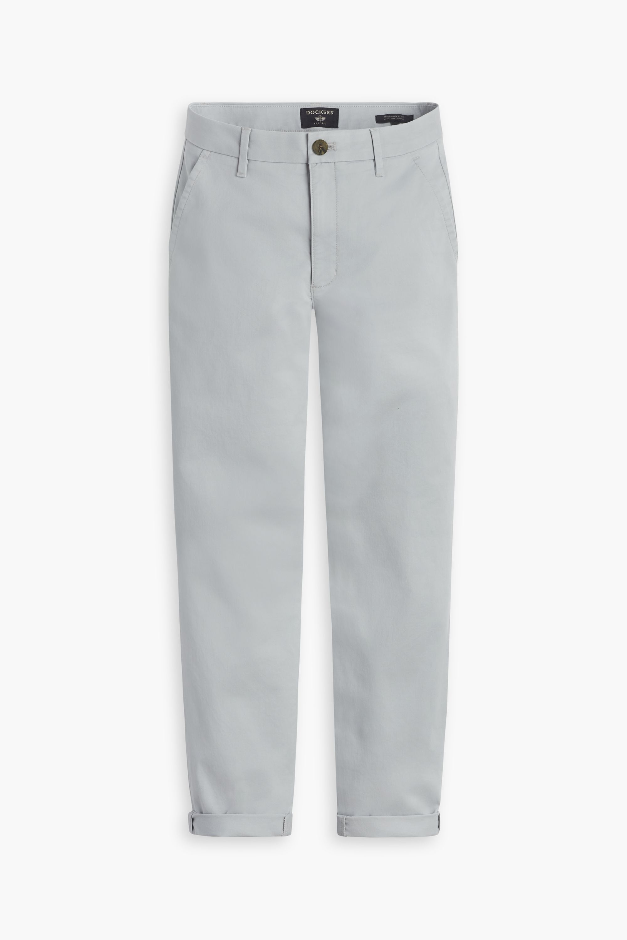 Pantalon chino week-end, coupe slim