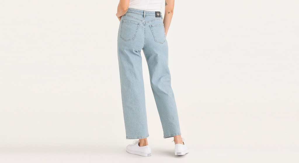 Pantalon Sutter taille haute et droite pour femme