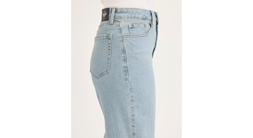 Pantalon Sutter taille haute et droite pour femme