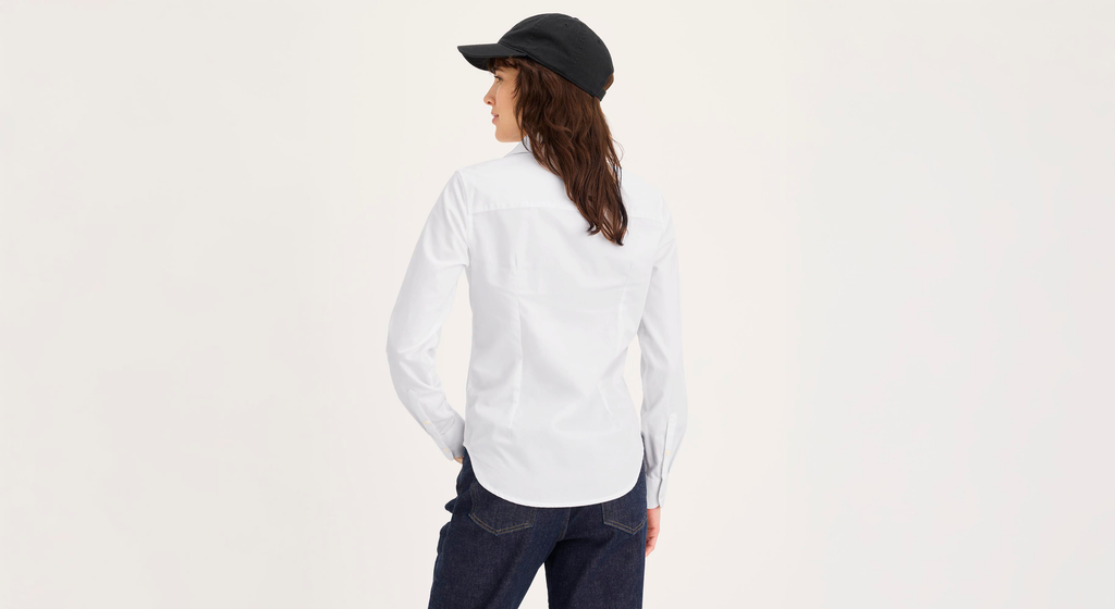 Chemise Signature avec Stain Defender®, coupe slim