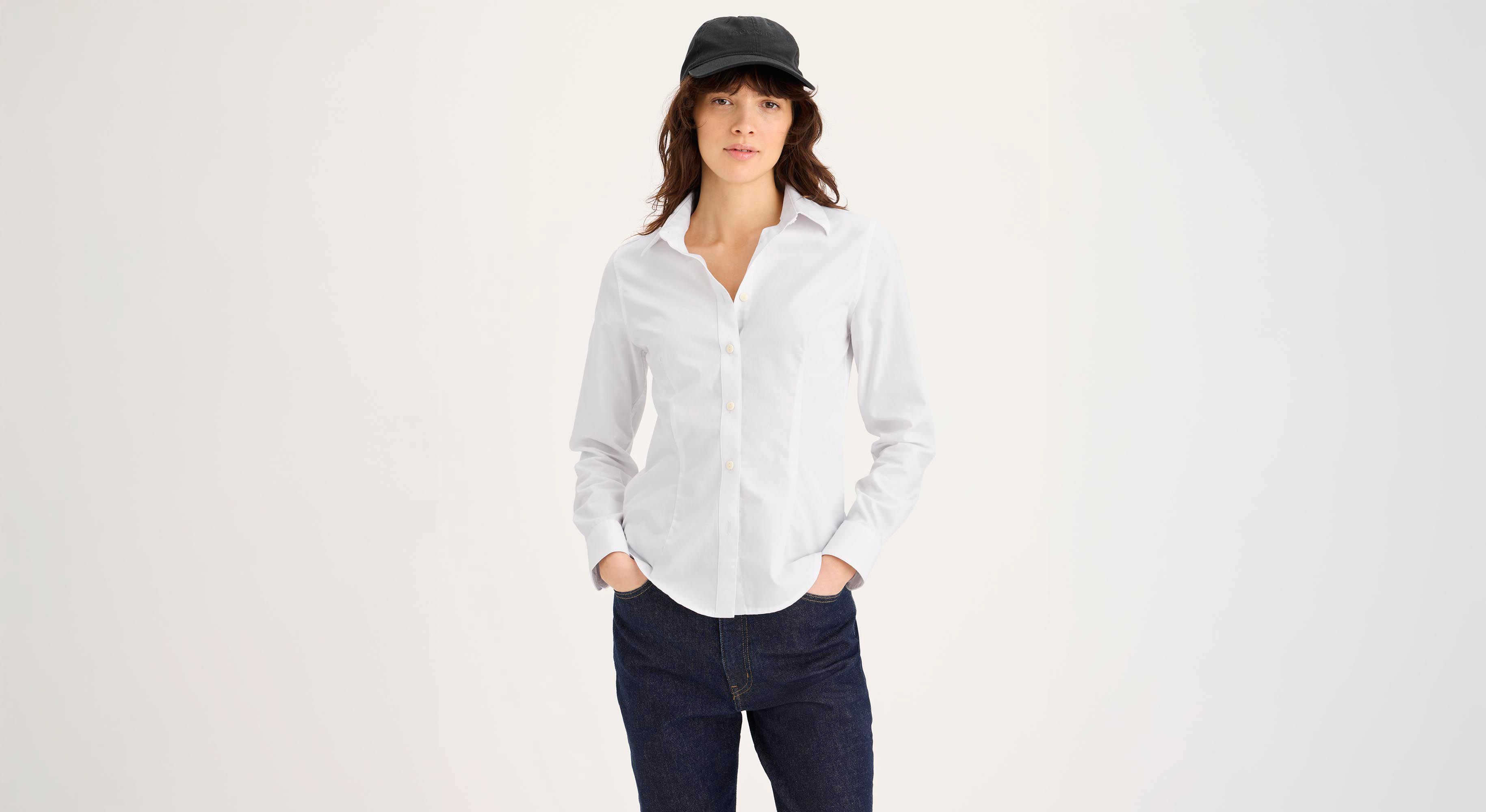 Chemise Signature avec Stain Defender®, coupe slim