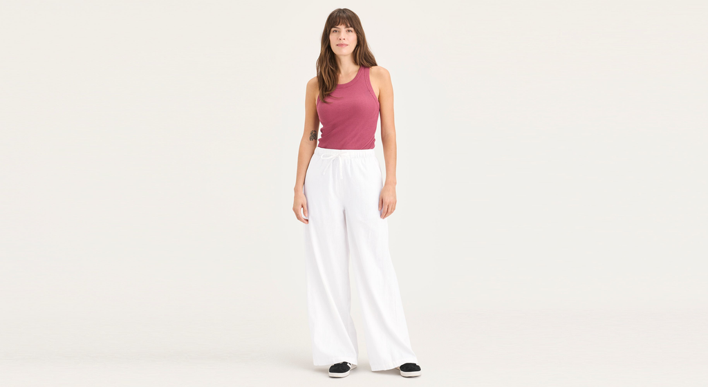 Pantalon à cordon pour femme