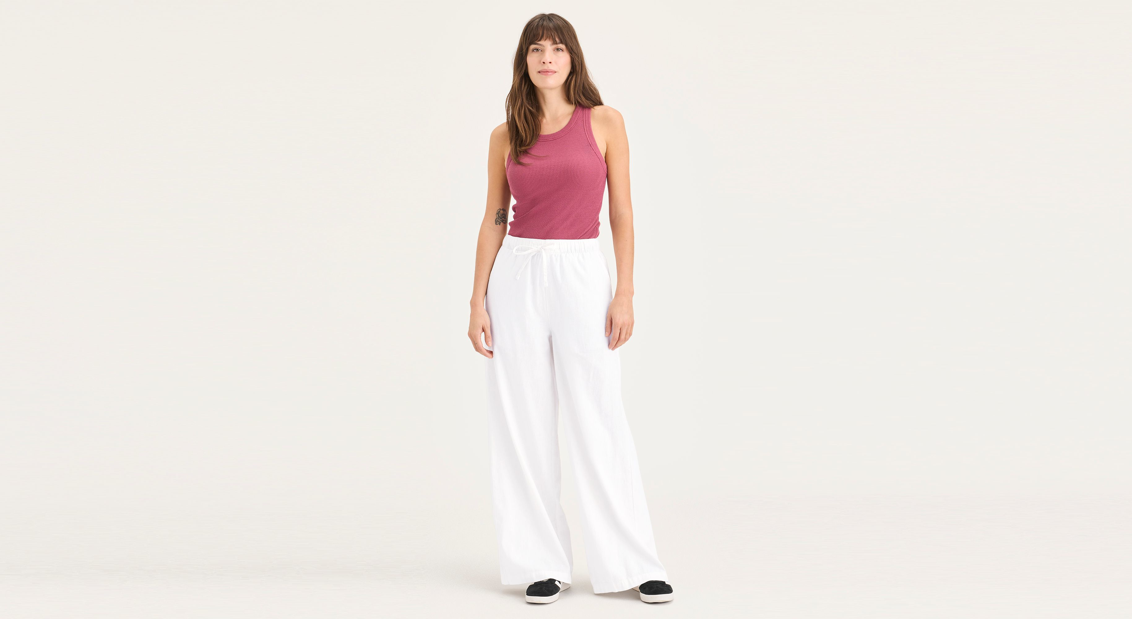 Pantalon à cordon pour femme