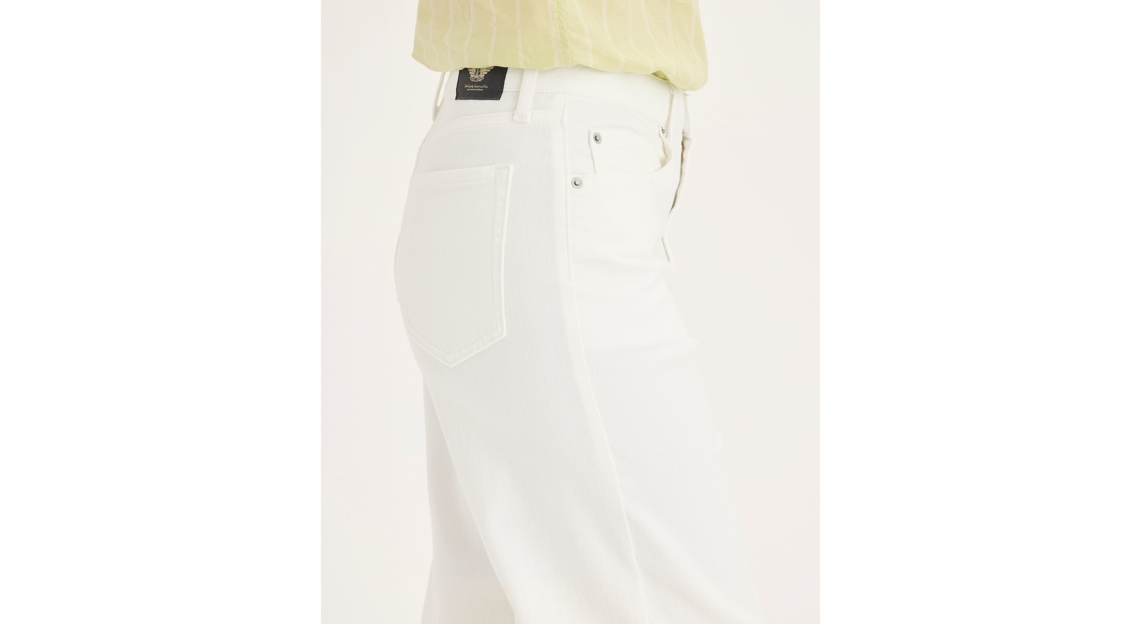 Pantalon Sutter taille haute et droite pour femme