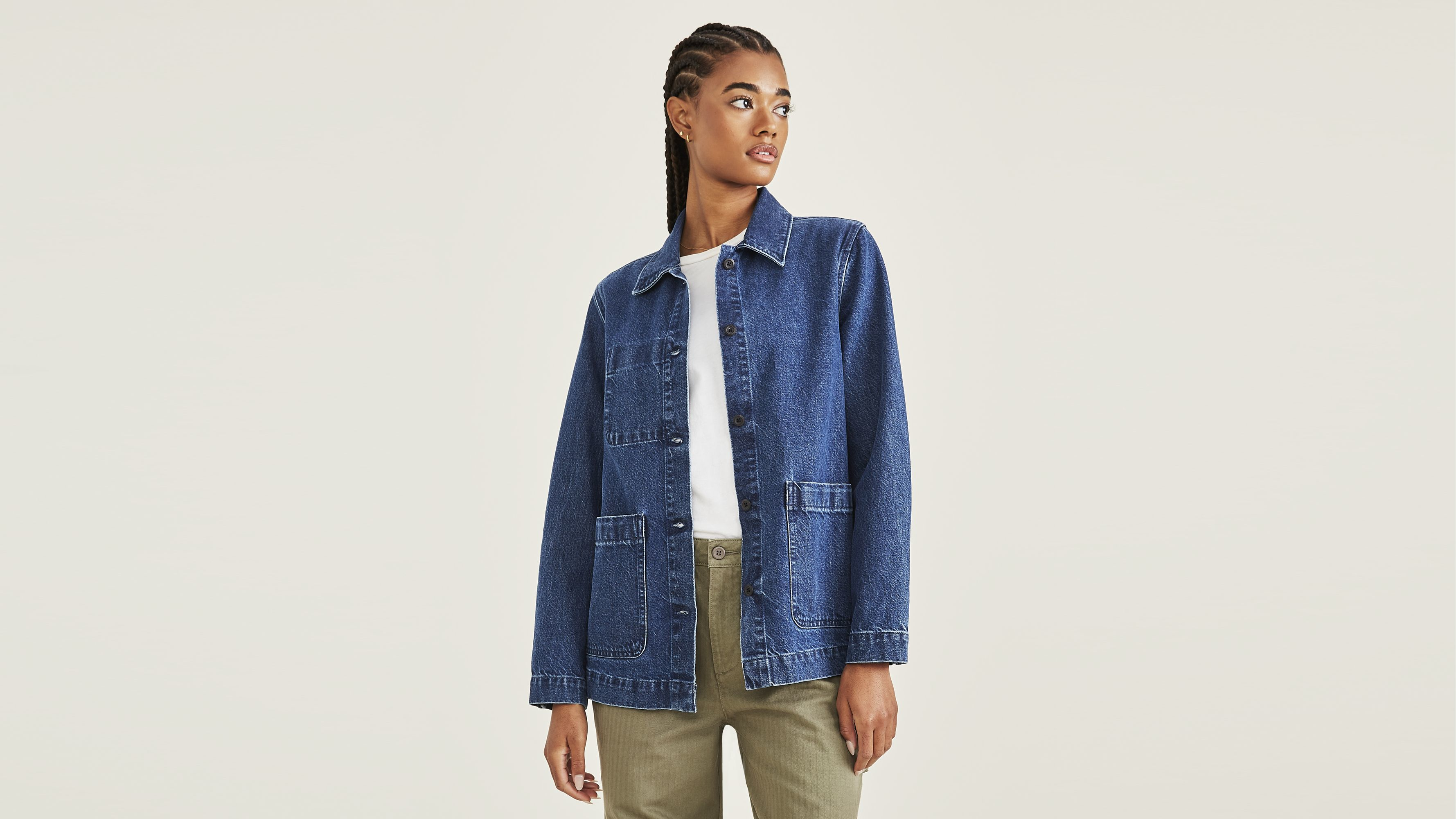 Veste de travail coupe standard pour femme