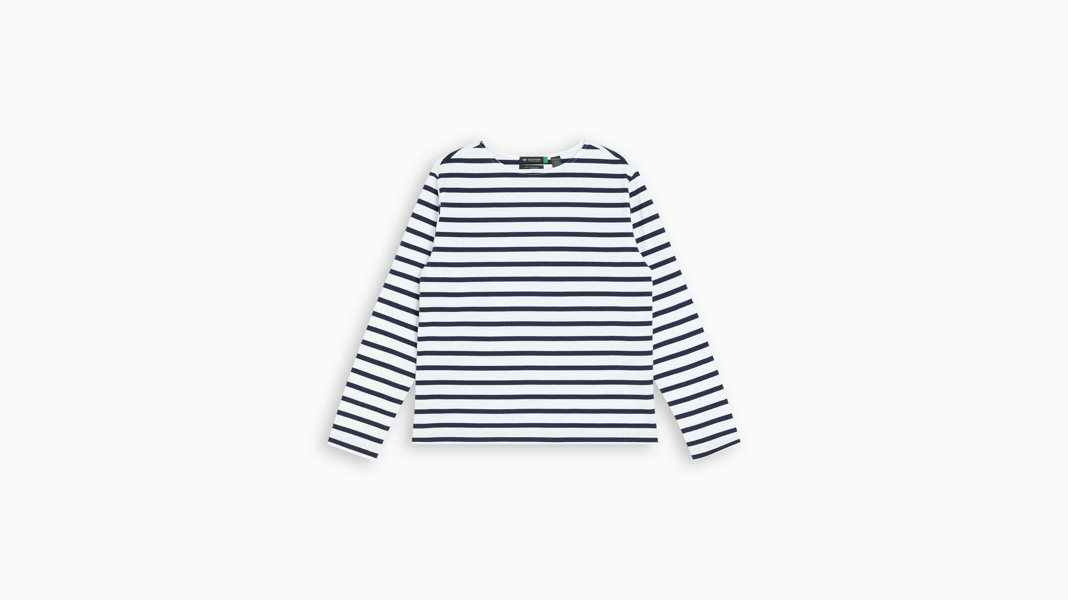 Chemise à col bateau coupe classique pour femme
