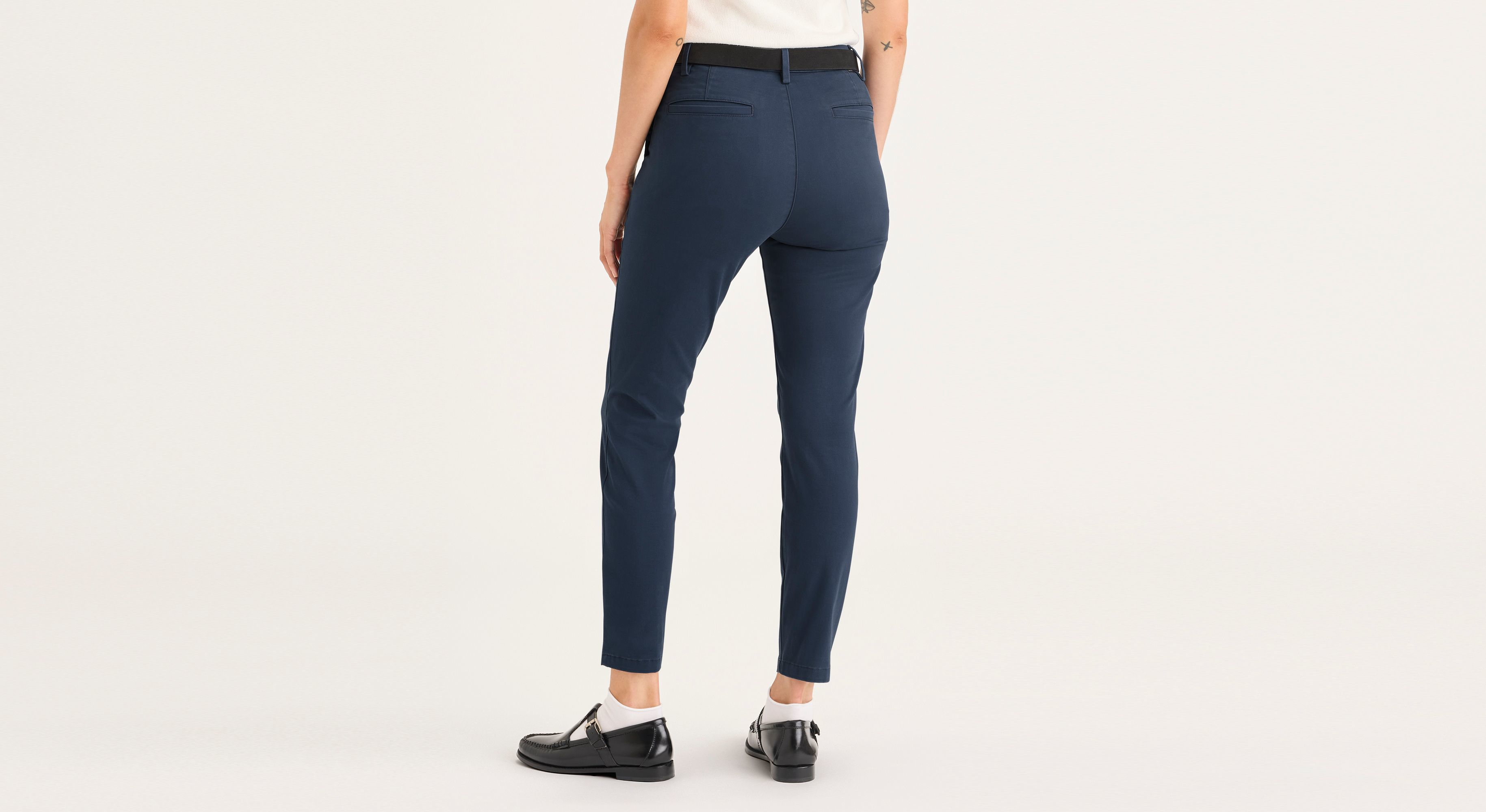 Pantalon chino de week-end, coupe skinny