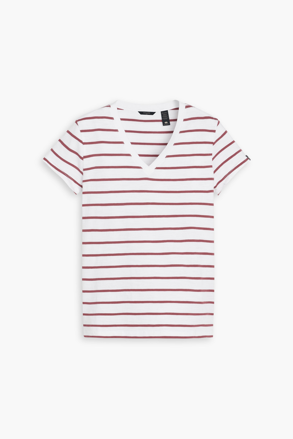 T-shirt col V préféré, coupe slim