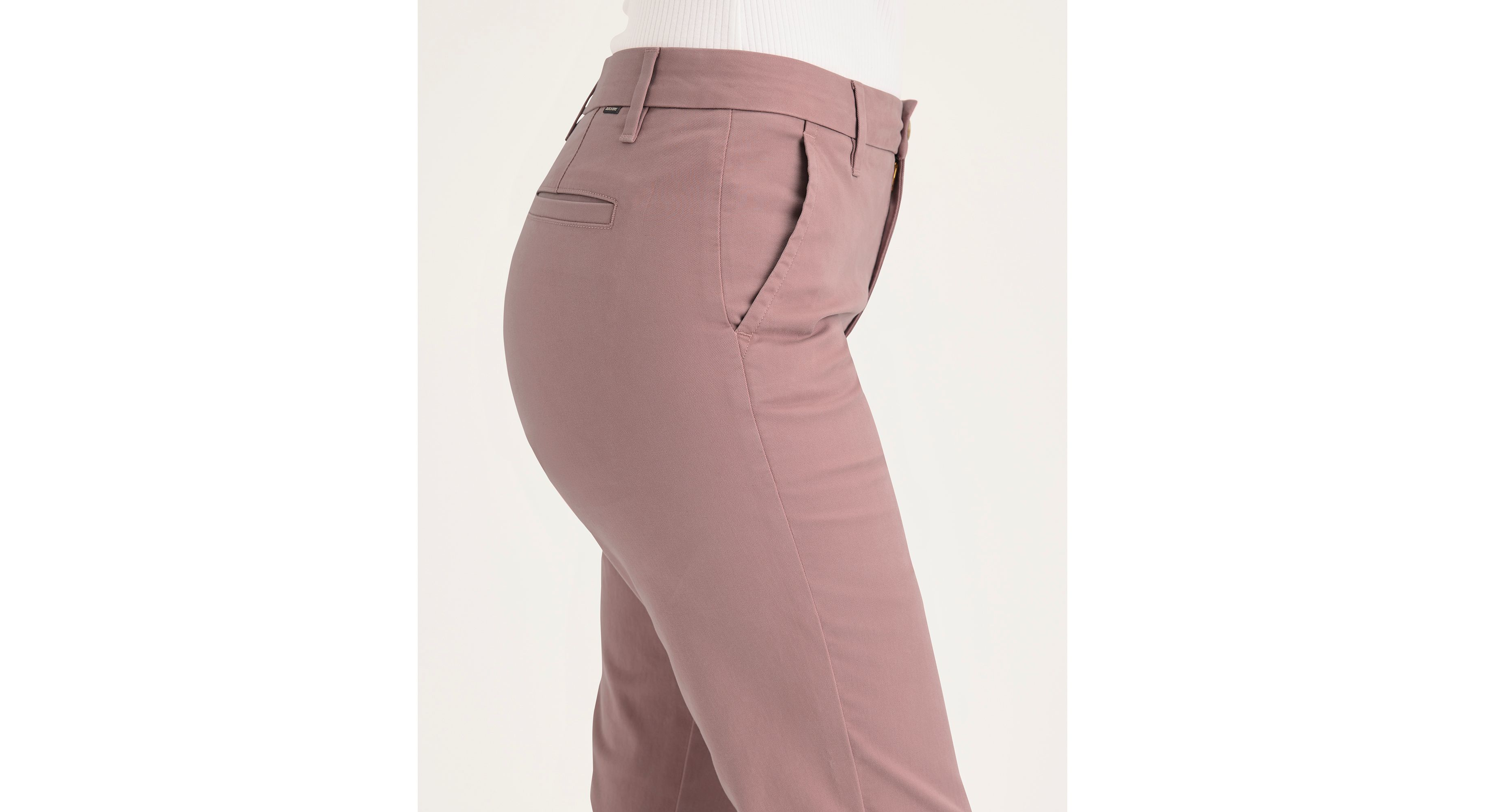 Pantalon chino week-end, coupe slim
