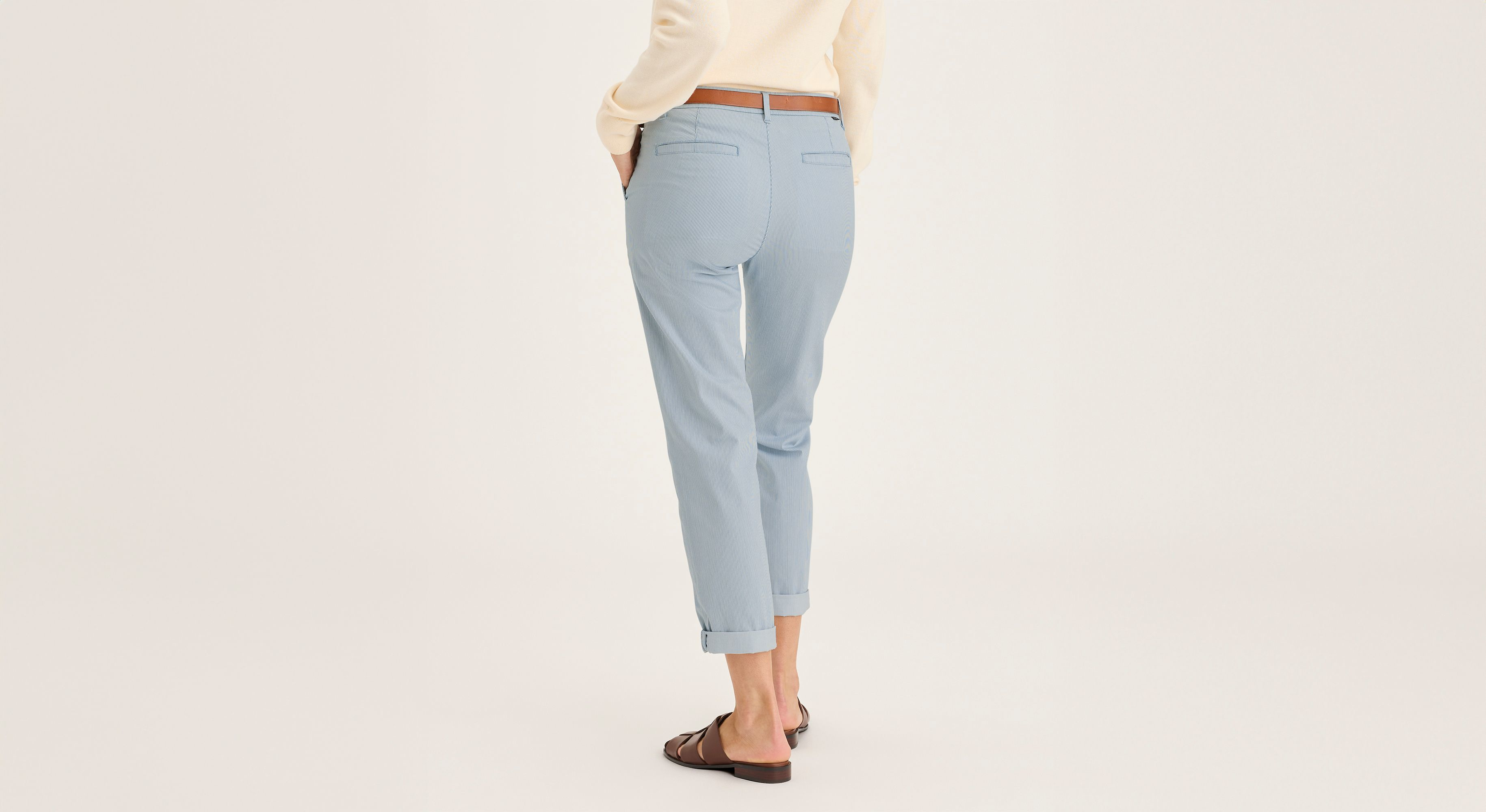 Chino de week-end, coupe slim