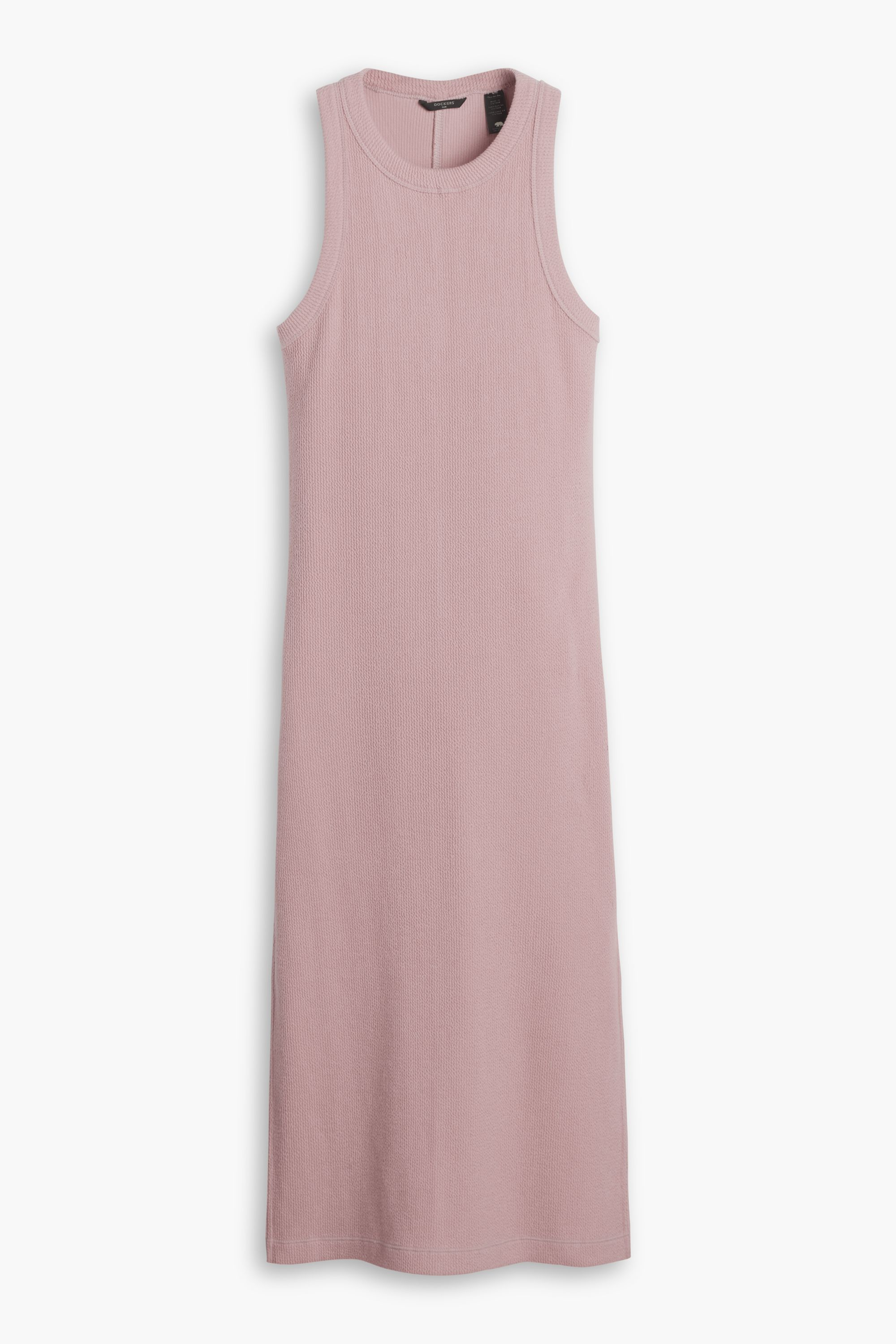 Robe débardeur en maille côtelée avec tricot Lofi, coupe slim