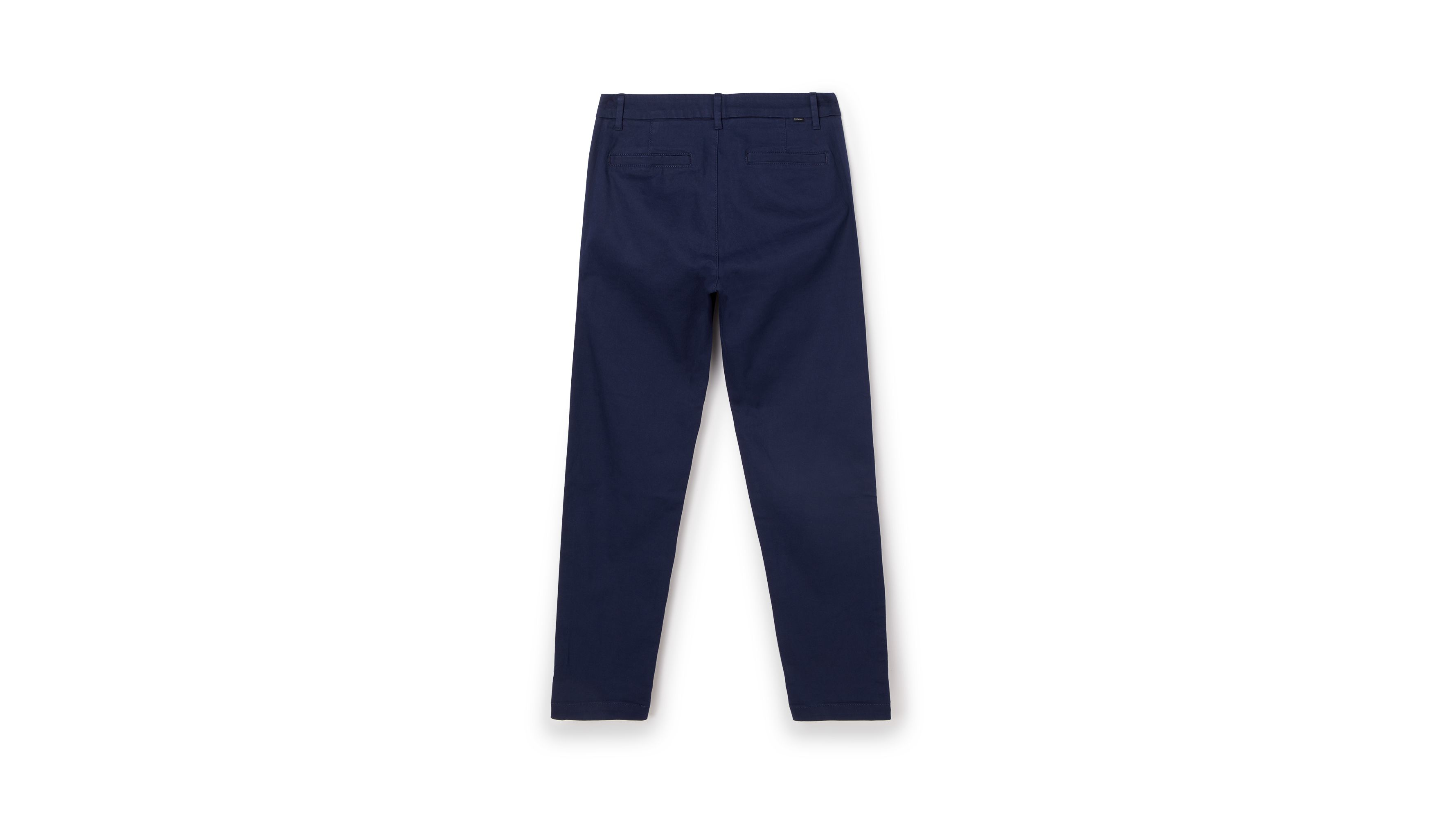 Pantalon chino slim pour femme