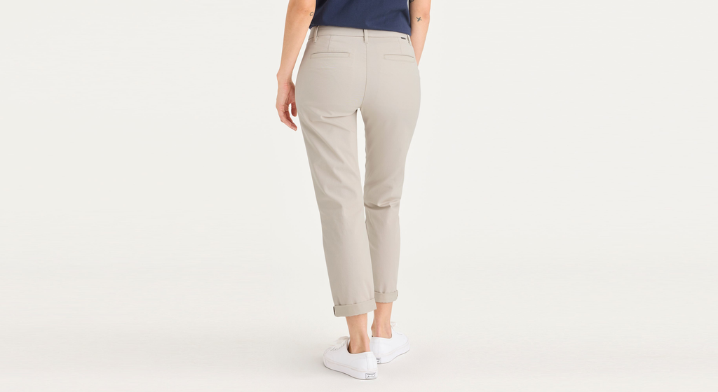 Chino de week-end, coupe slim