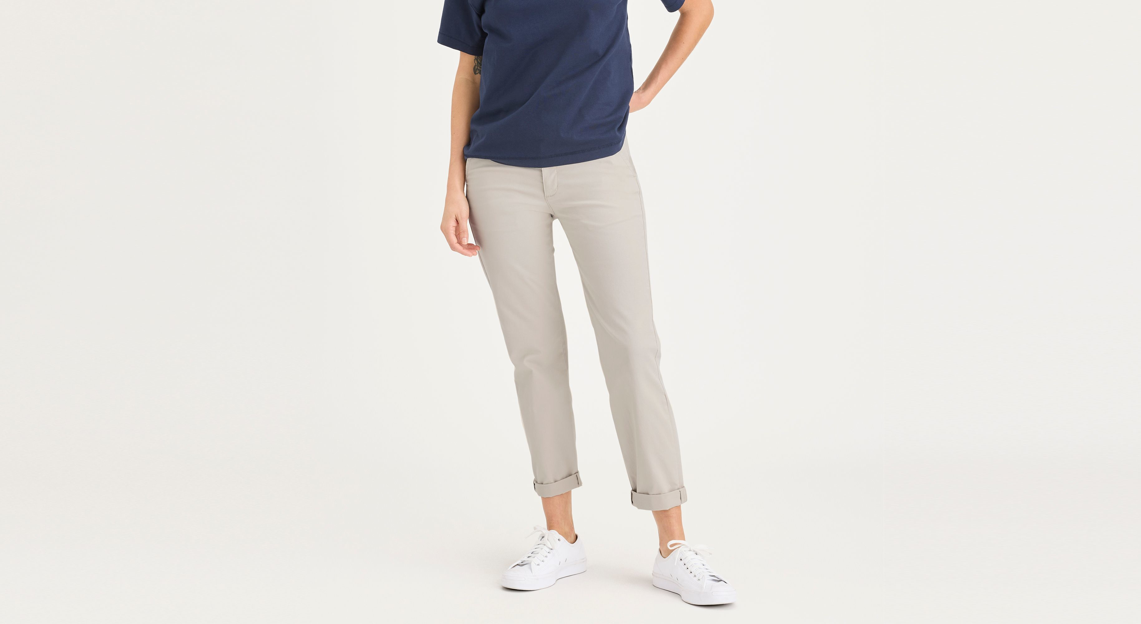 Chino de week-end, coupe slim