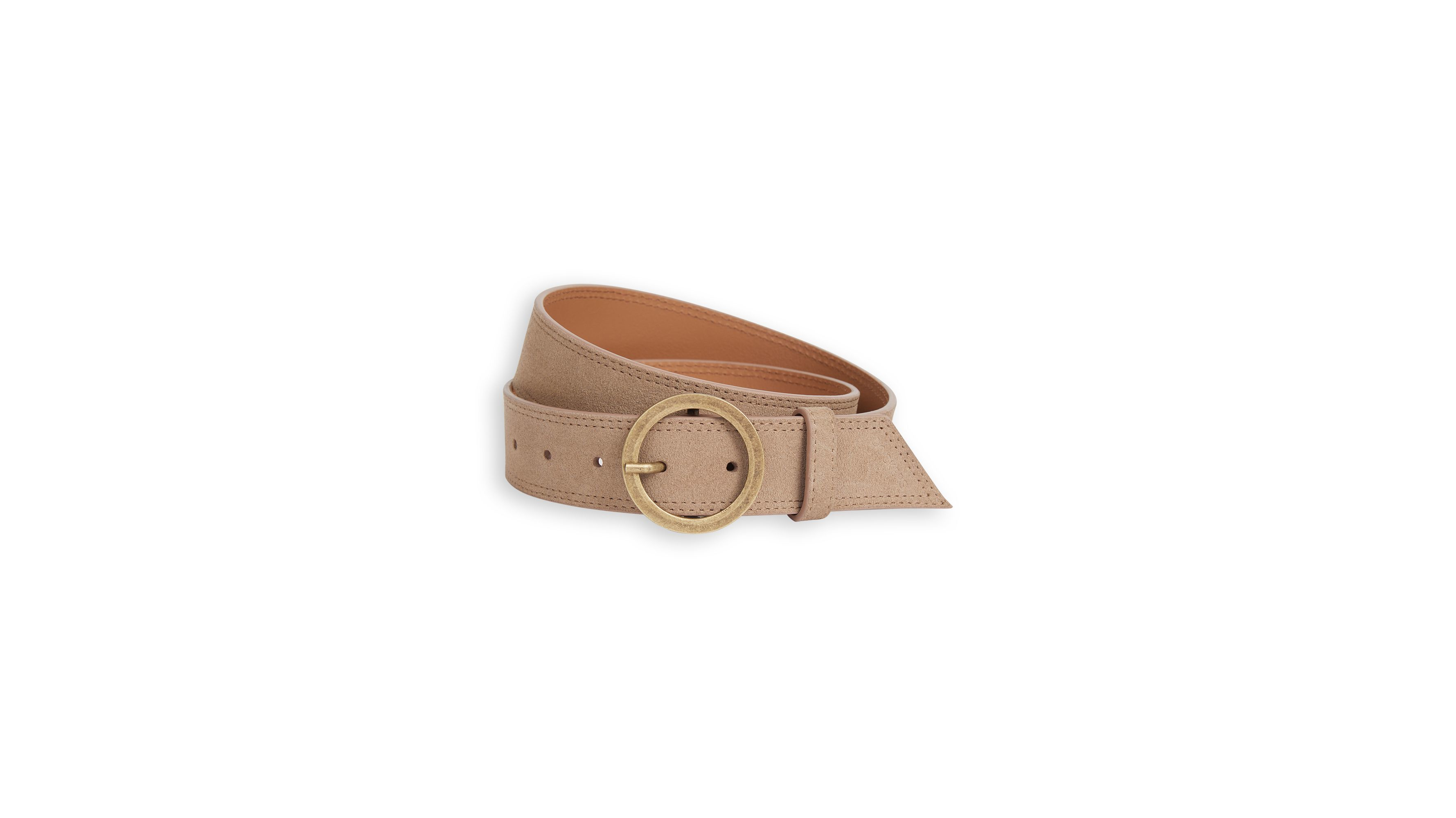 Ceinture décontractée en daim pour homme