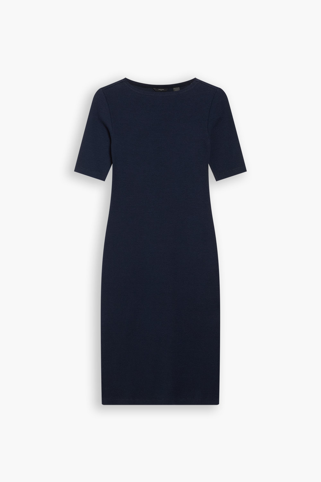 Robe côtelée en maille Lofi, coupe slim