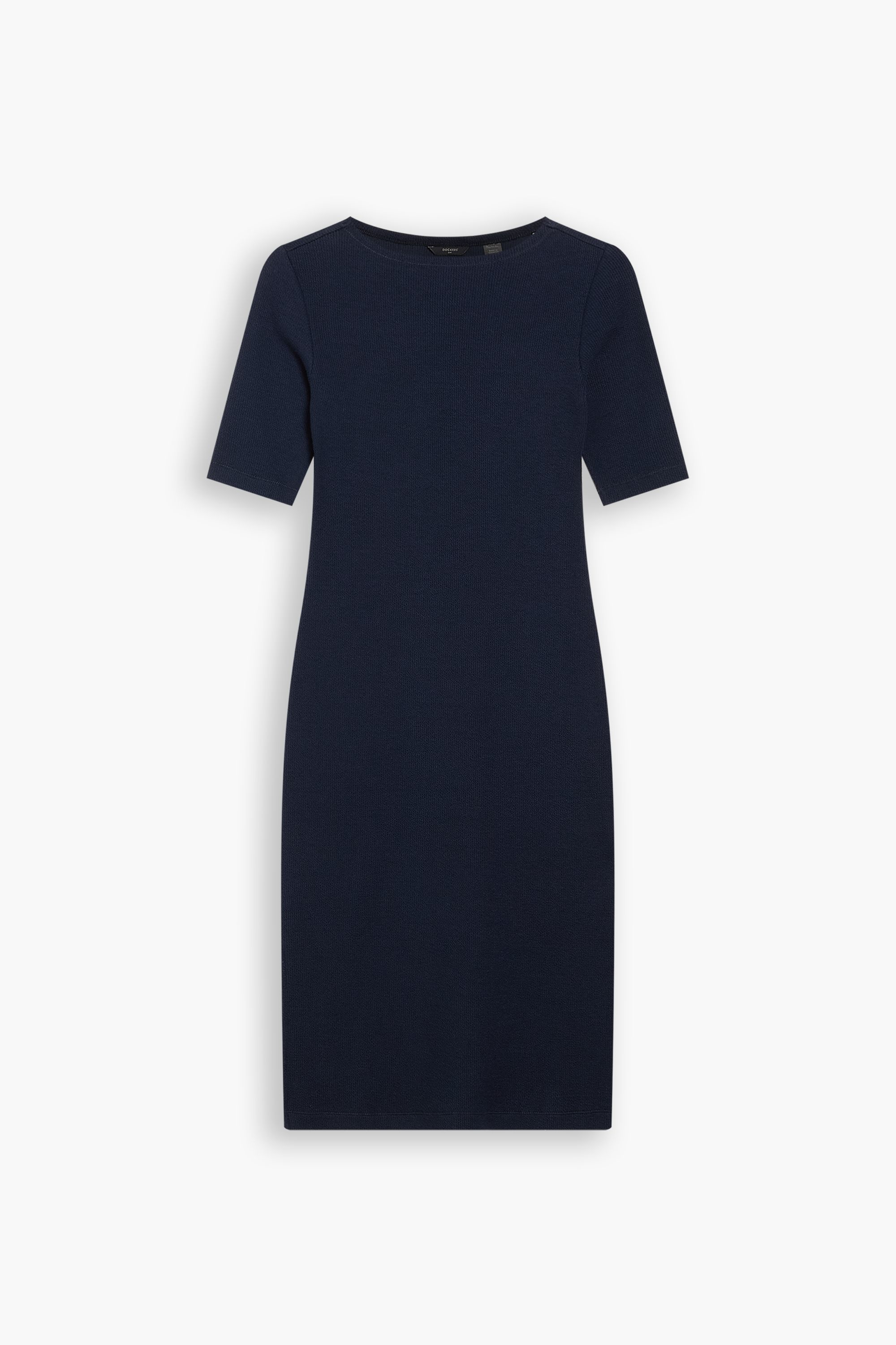 Robe côtelée en maille Lofi, coupe slim