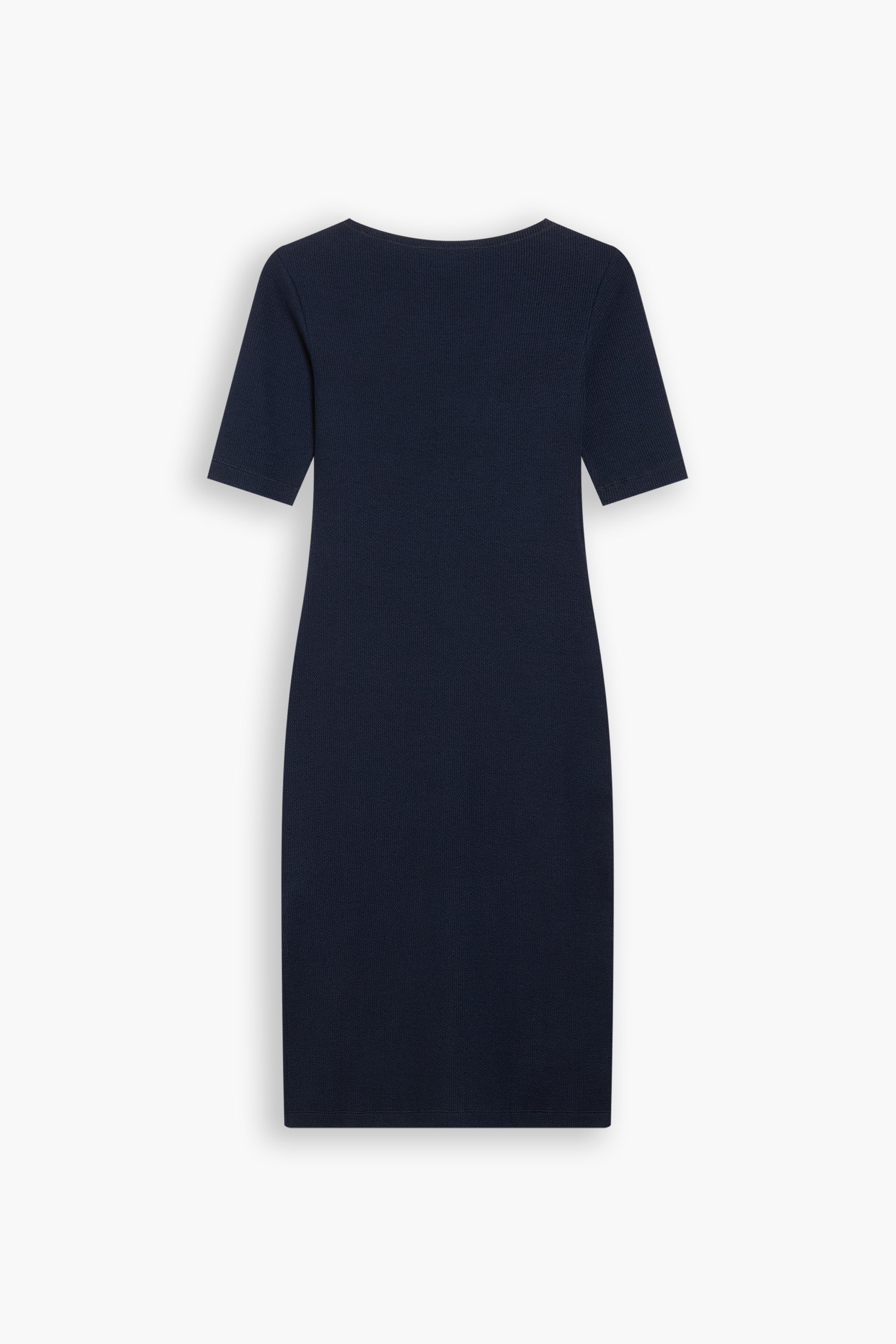 Robe côtelée en maille Lofi, coupe slim